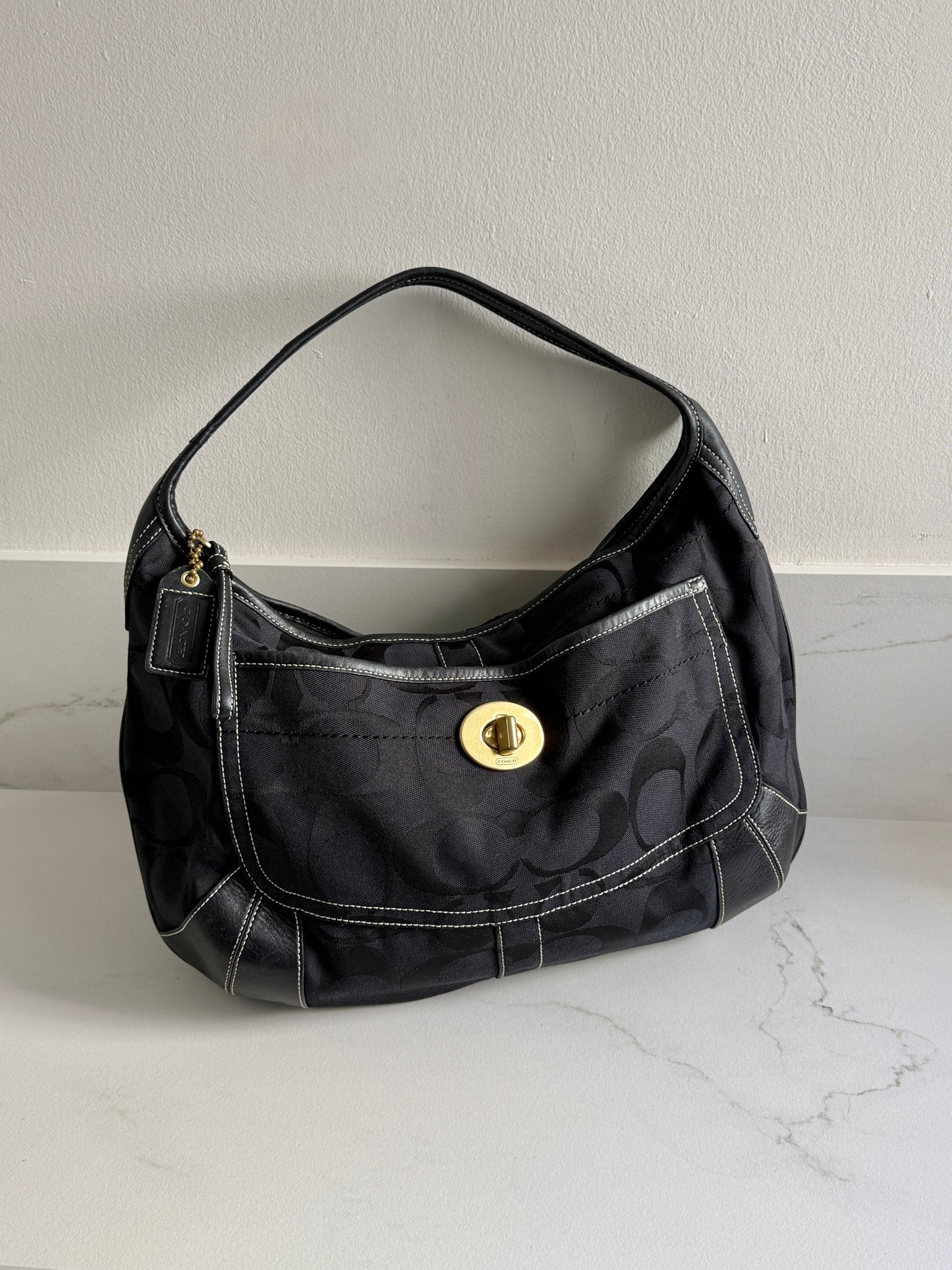 Coach Ergo Signature Hobo Shoulder Bag