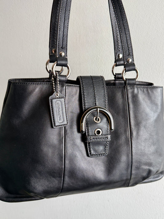Coach Soho Leather Carryall Shoulder Bag