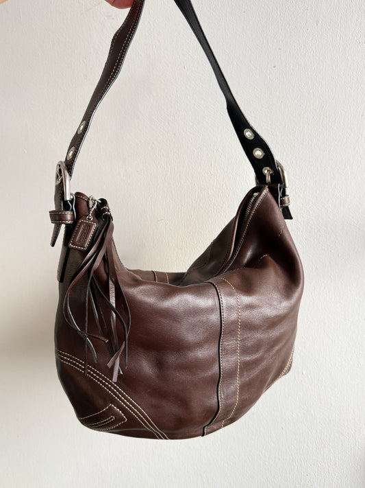 Super Rare Coach Soho Leather Shoulder Bag