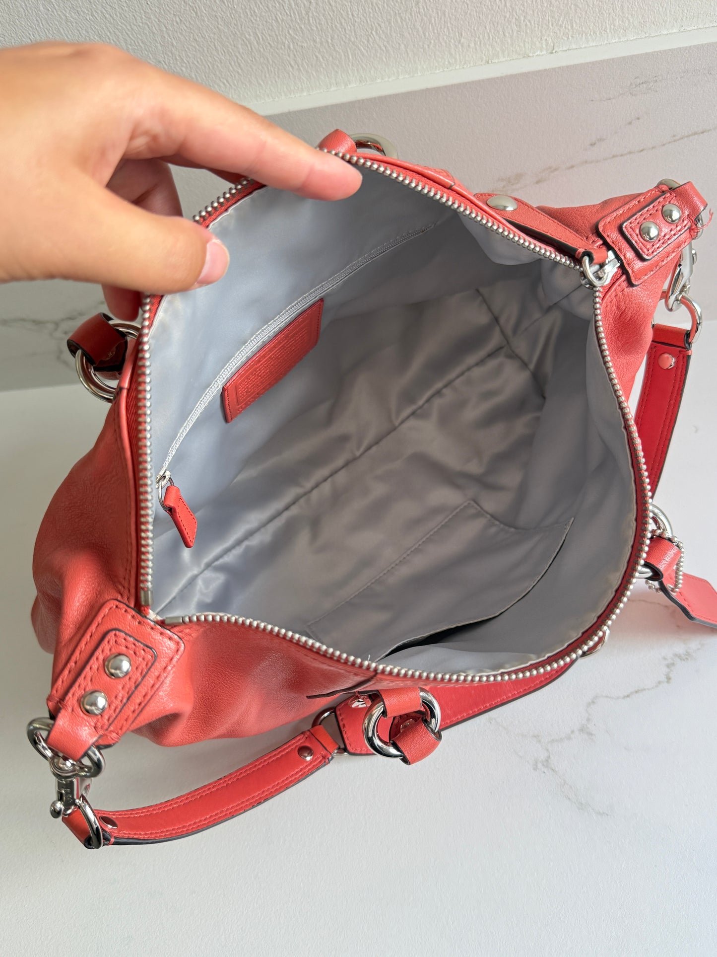 Super Rare Coach Ashley Leather Satchel
