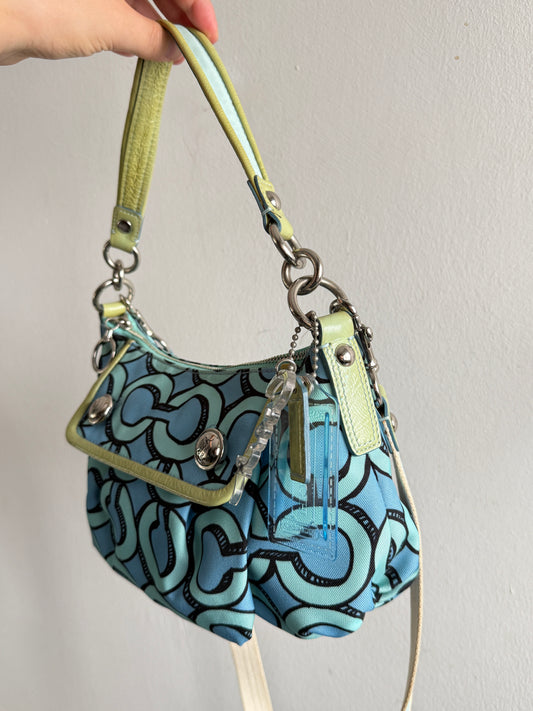 Super Rare Coach Poppy Groovy Shoulder Bag