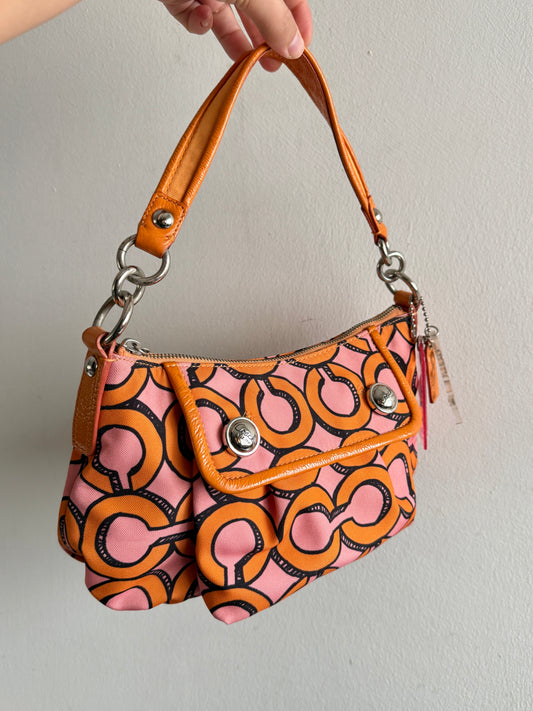 Super Rare Coach Poppy Groovy Shoulder Bag