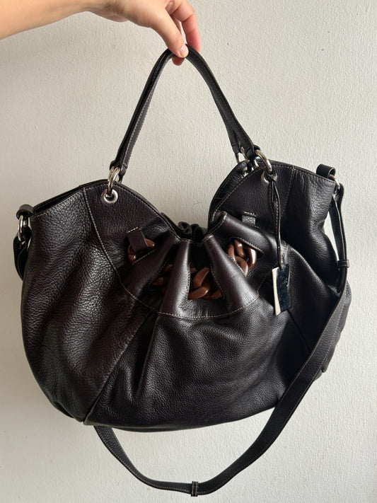 Super Rare Furla Leather Tote Bag, XL