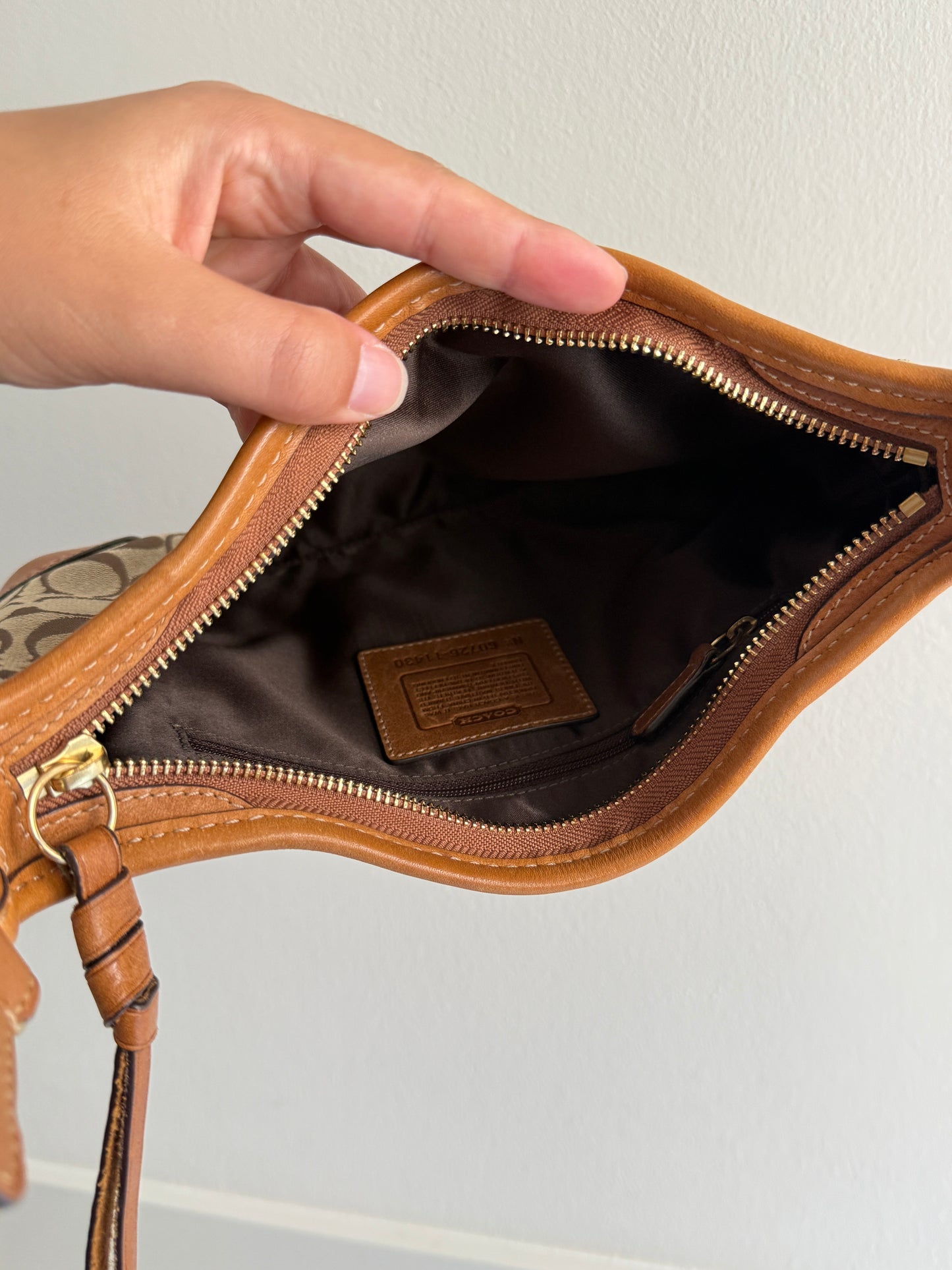Coach Bleecker Signature Shoulder Bag, Small