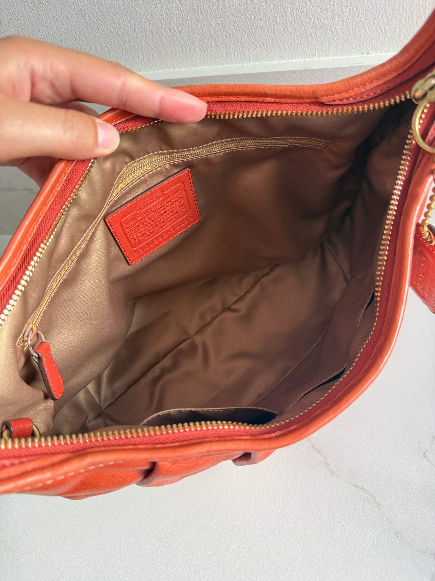 Coach Ergo Leather Shoulder Bag