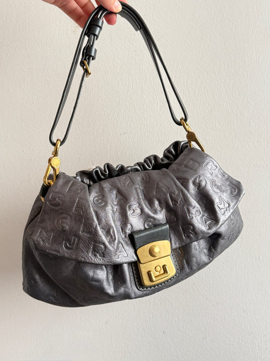 Super Rare Marc by Marc Jacobs Dreamy Logo Linda Shoulder Bag