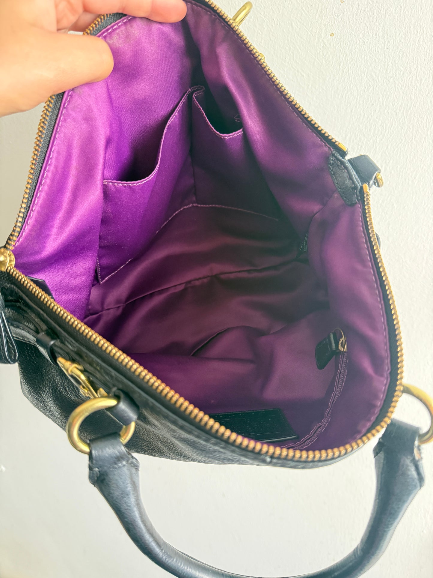 Super Rare Coach Madison Lindsey Leather Bag