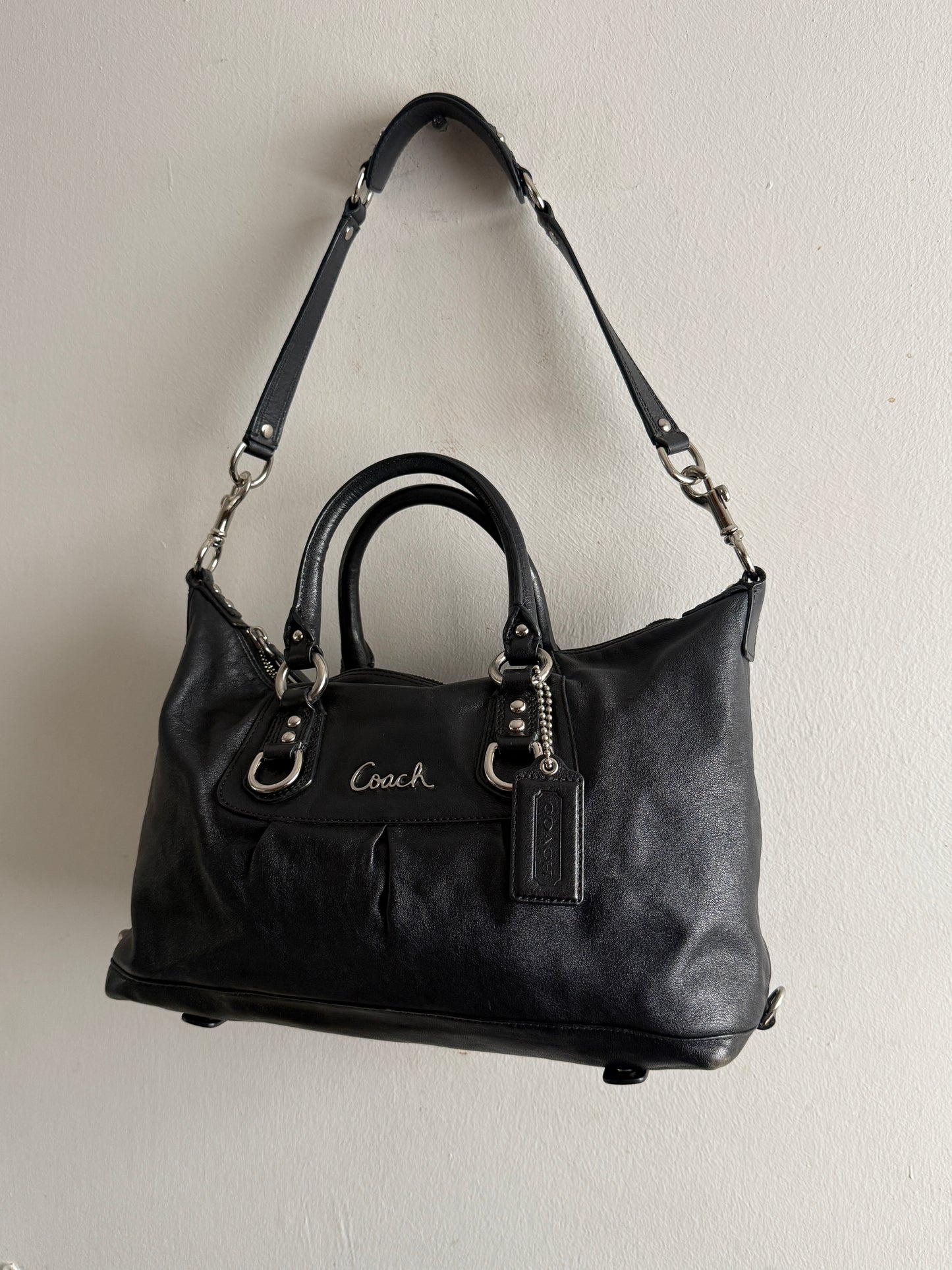 Super Rare Coach Ashley Leather Satchel