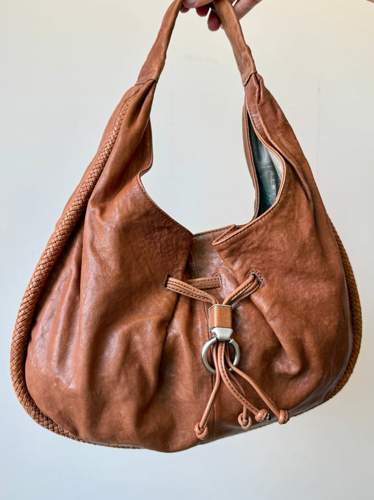 Super Rare Cole Haan Leather Hobo Shoulder Bag