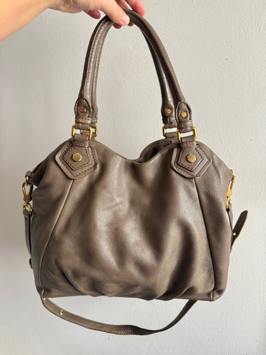 Rare Marc by Marc Jacobs Classic Q Fran Leather Shoulder Bag