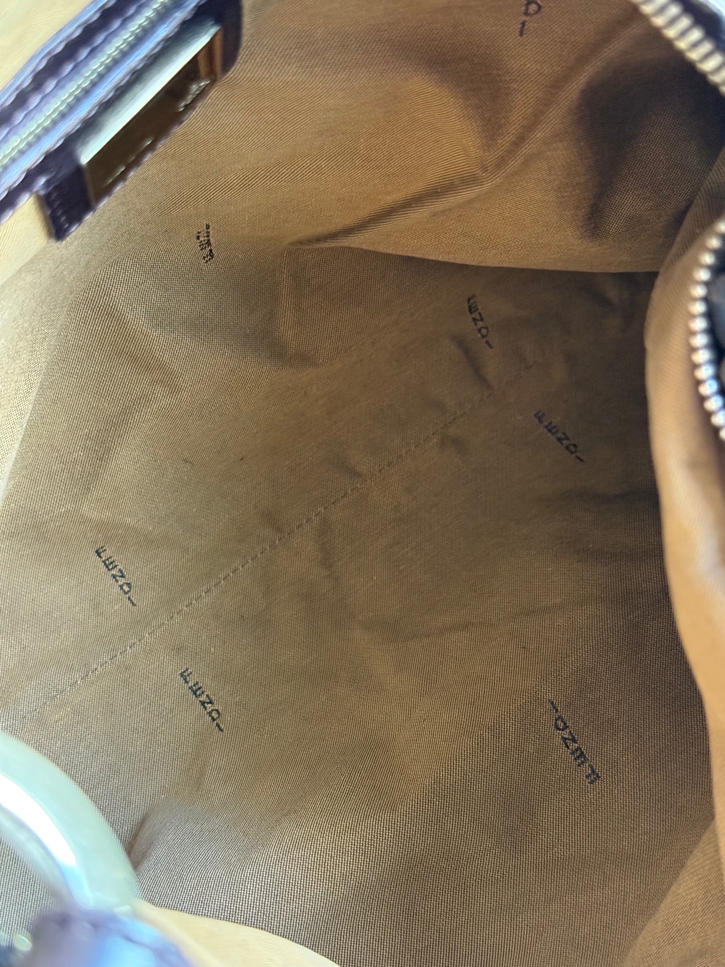Super Rare Fendi Zucca Chef Shoulder Bag