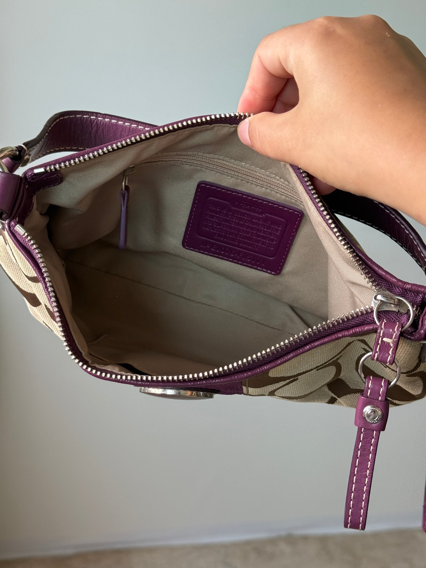 Coach Signature Shoulder Bag