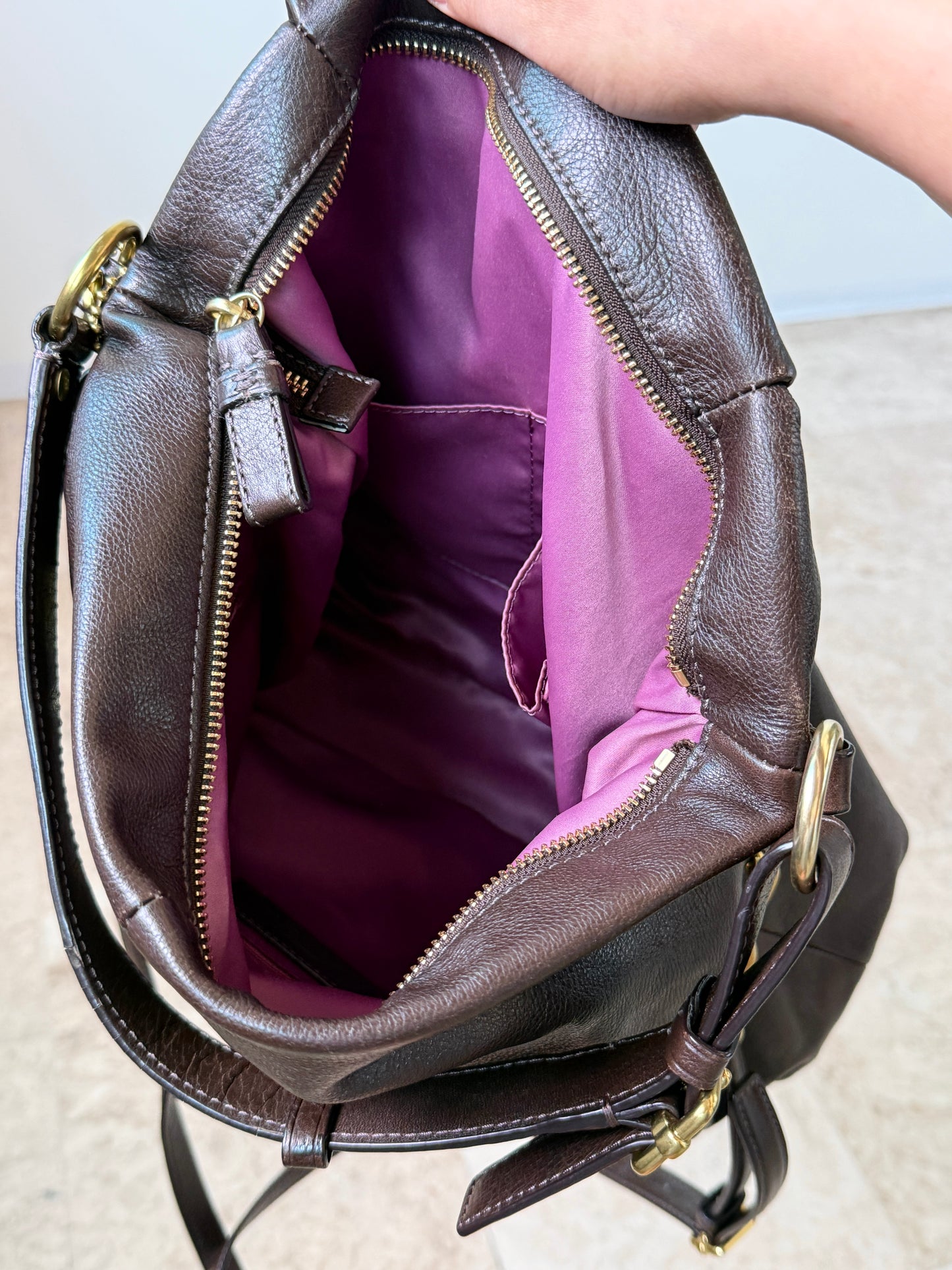Super Rare Coach Madison Isabelle Leather Shoulder Bag