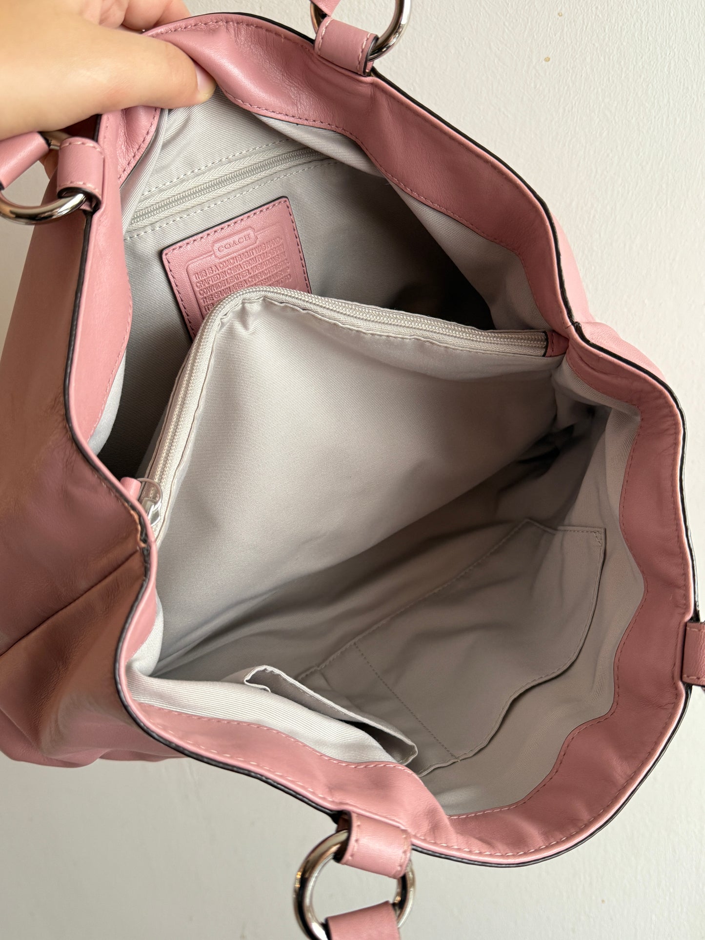 Rare Coach Soho Carryall Leather Shoulder Bag