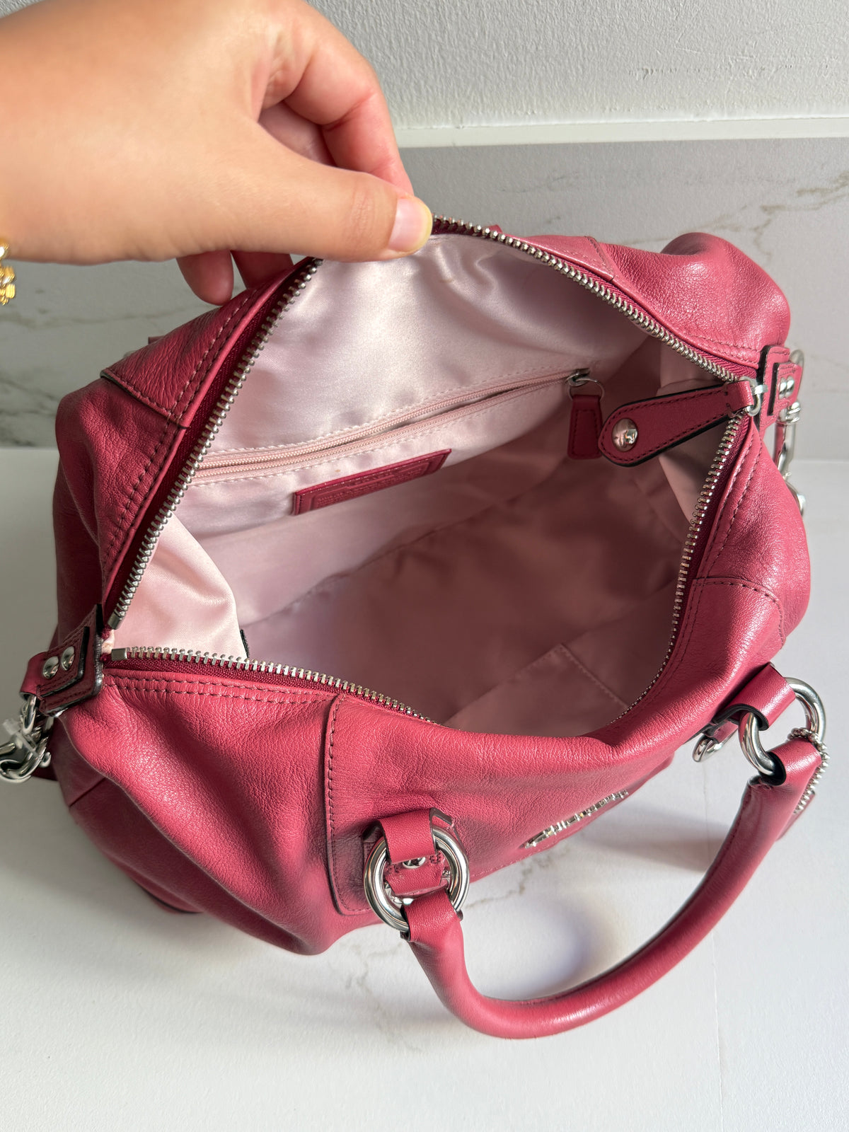 Super Rare Coach Ashley Leather Satchel