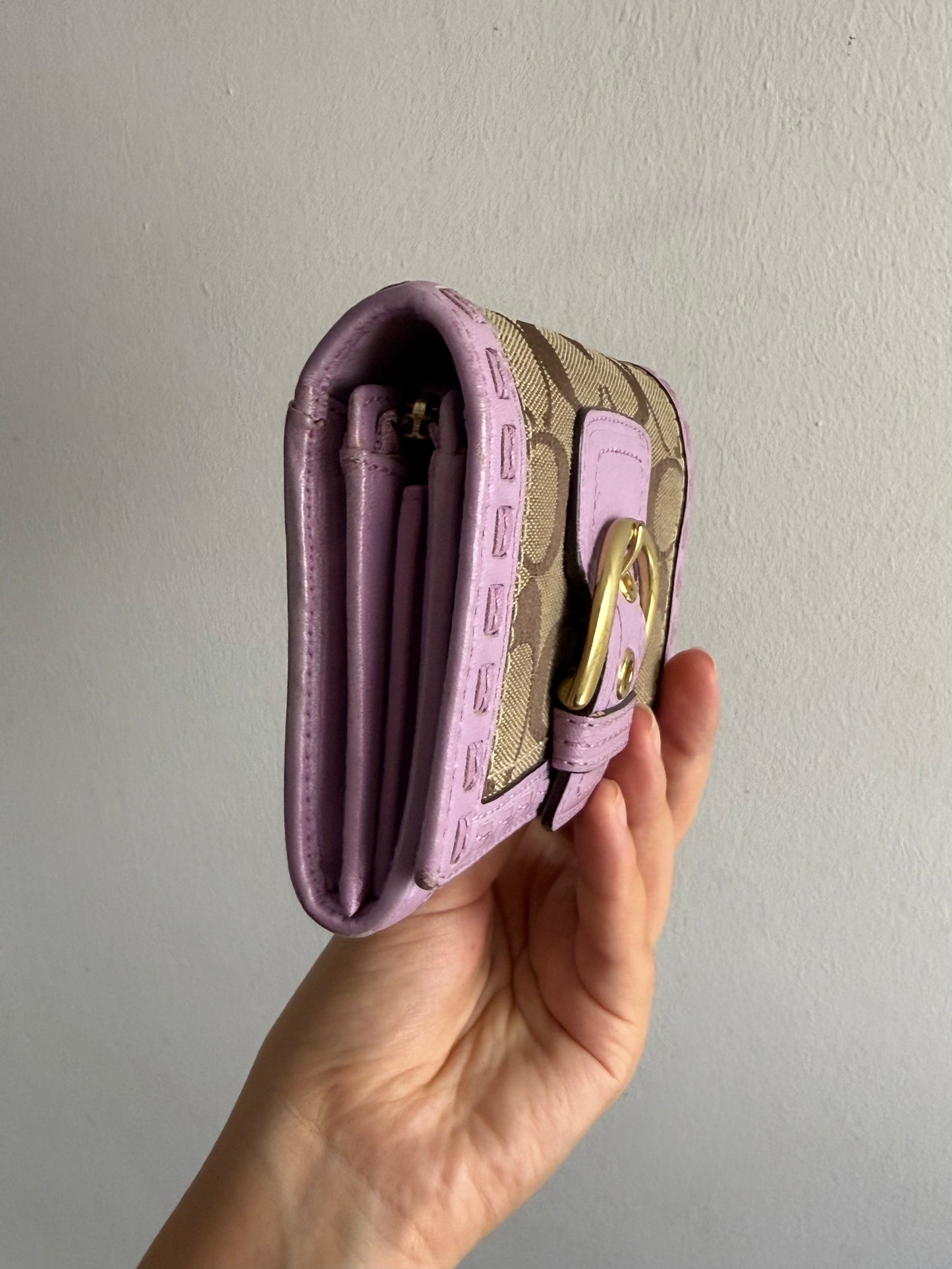 Rare Coach Soho Signature Wallet