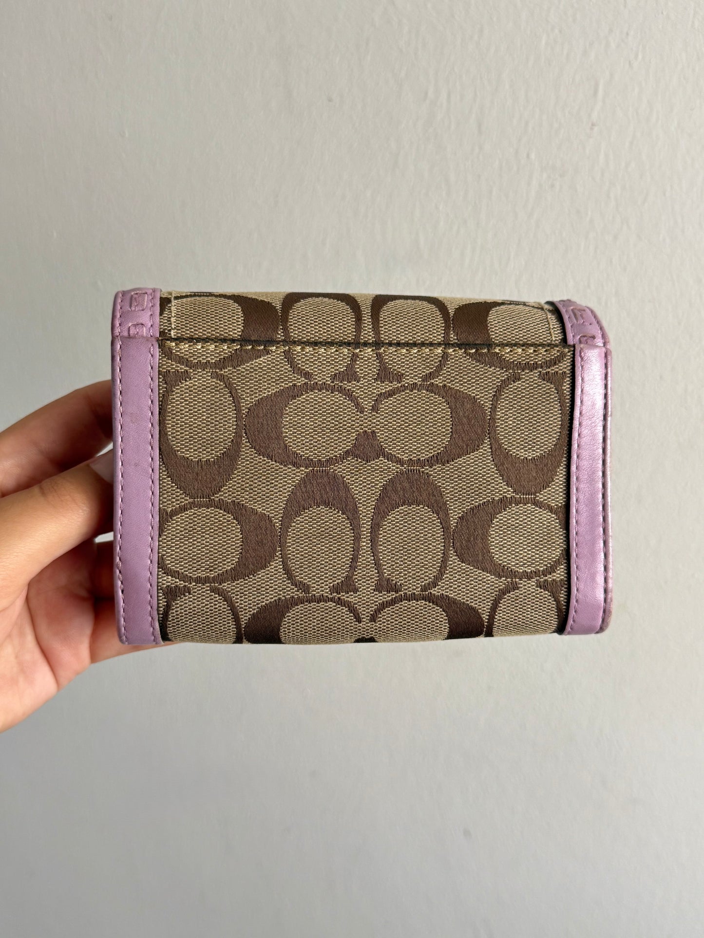 Rare Coach Soho Signature Wallet