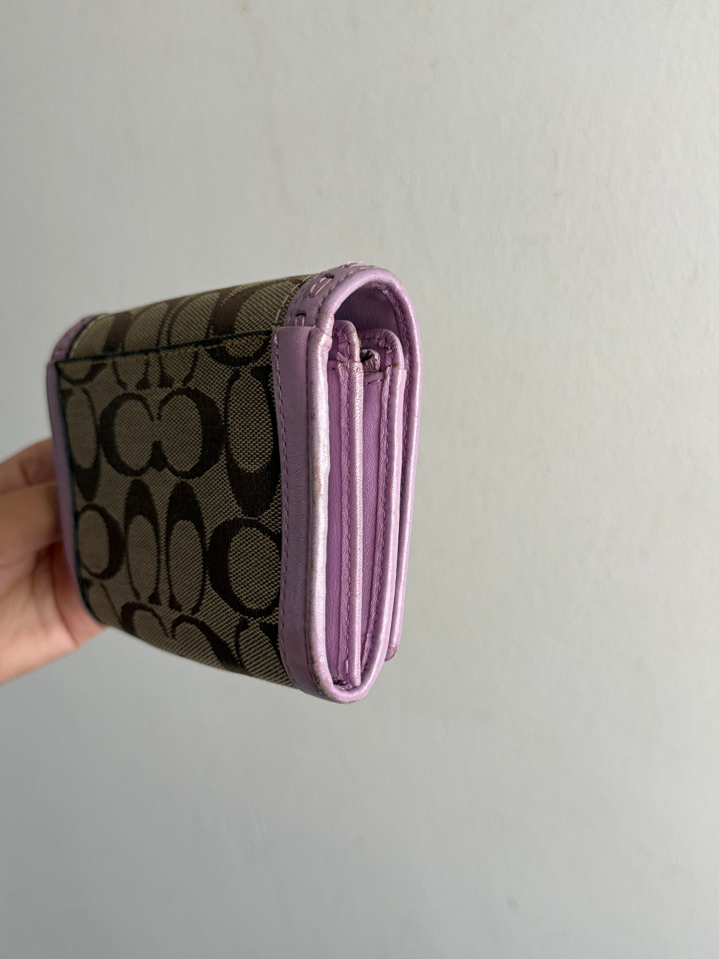 Rare Coach Soho Signature Wallet