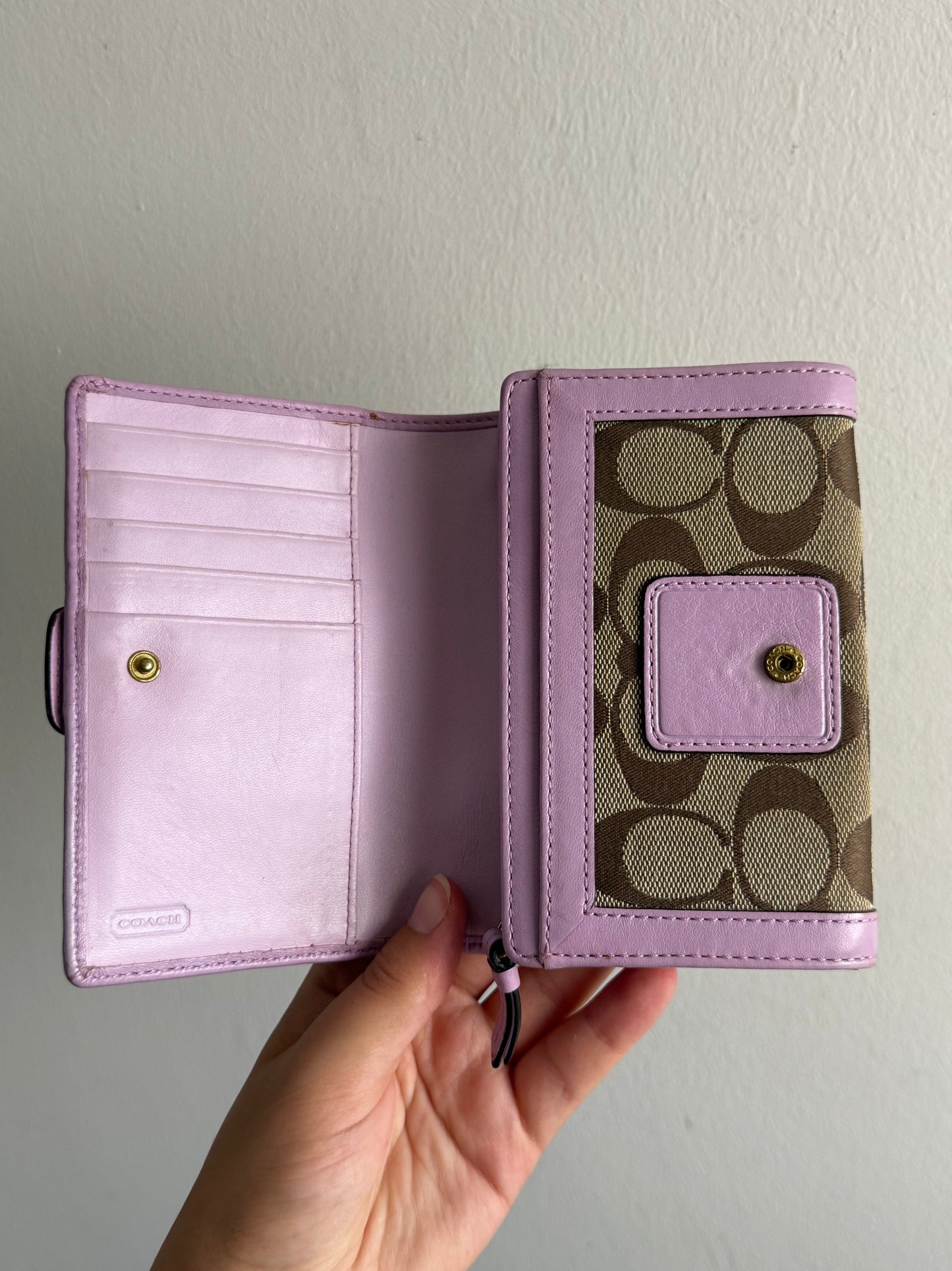 Rare Coach Soho Signature Wallet