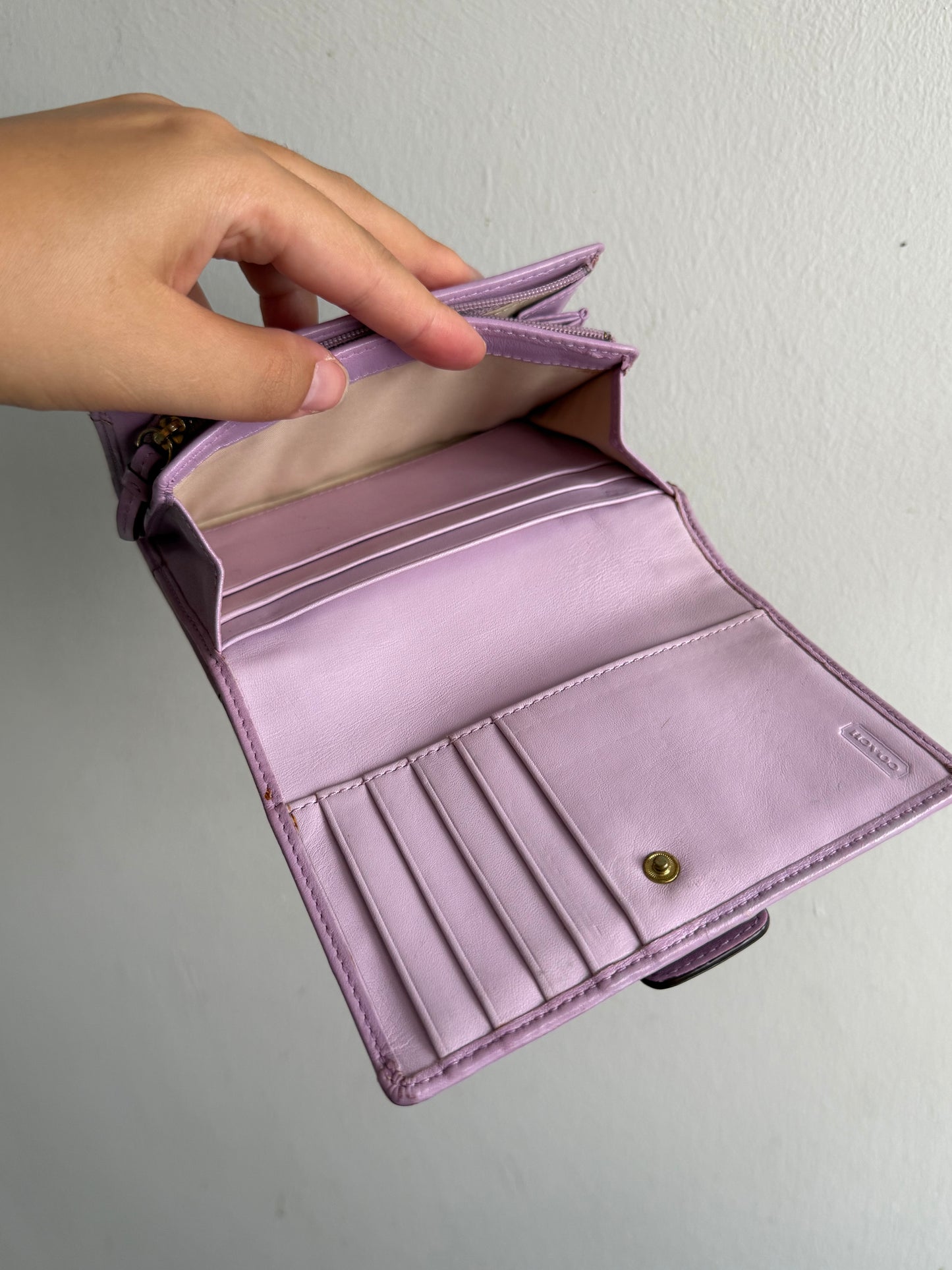 Rare Coach Soho Signature Wallet
