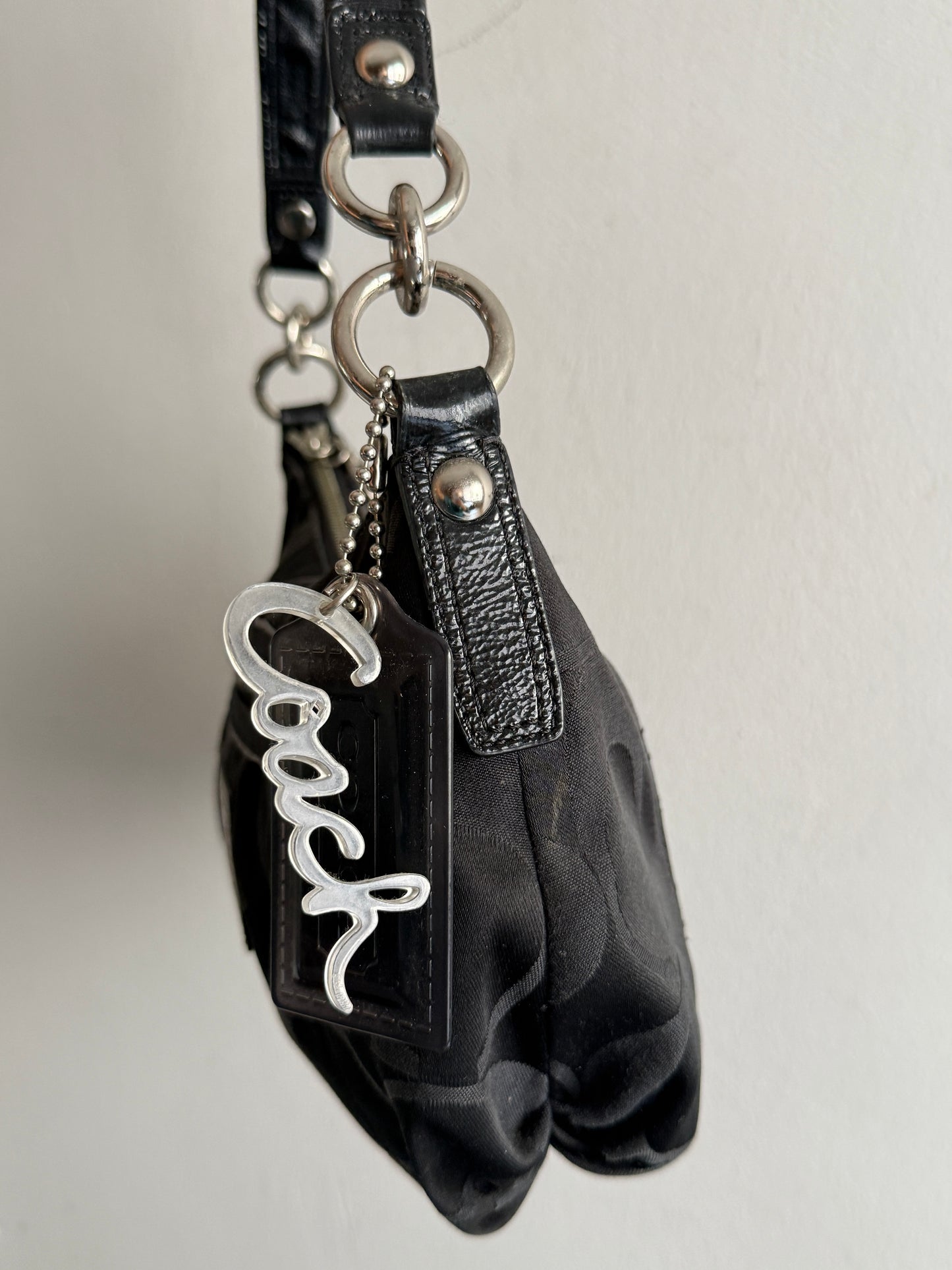 Rare Coach Poppy Signature Shoulder Bag