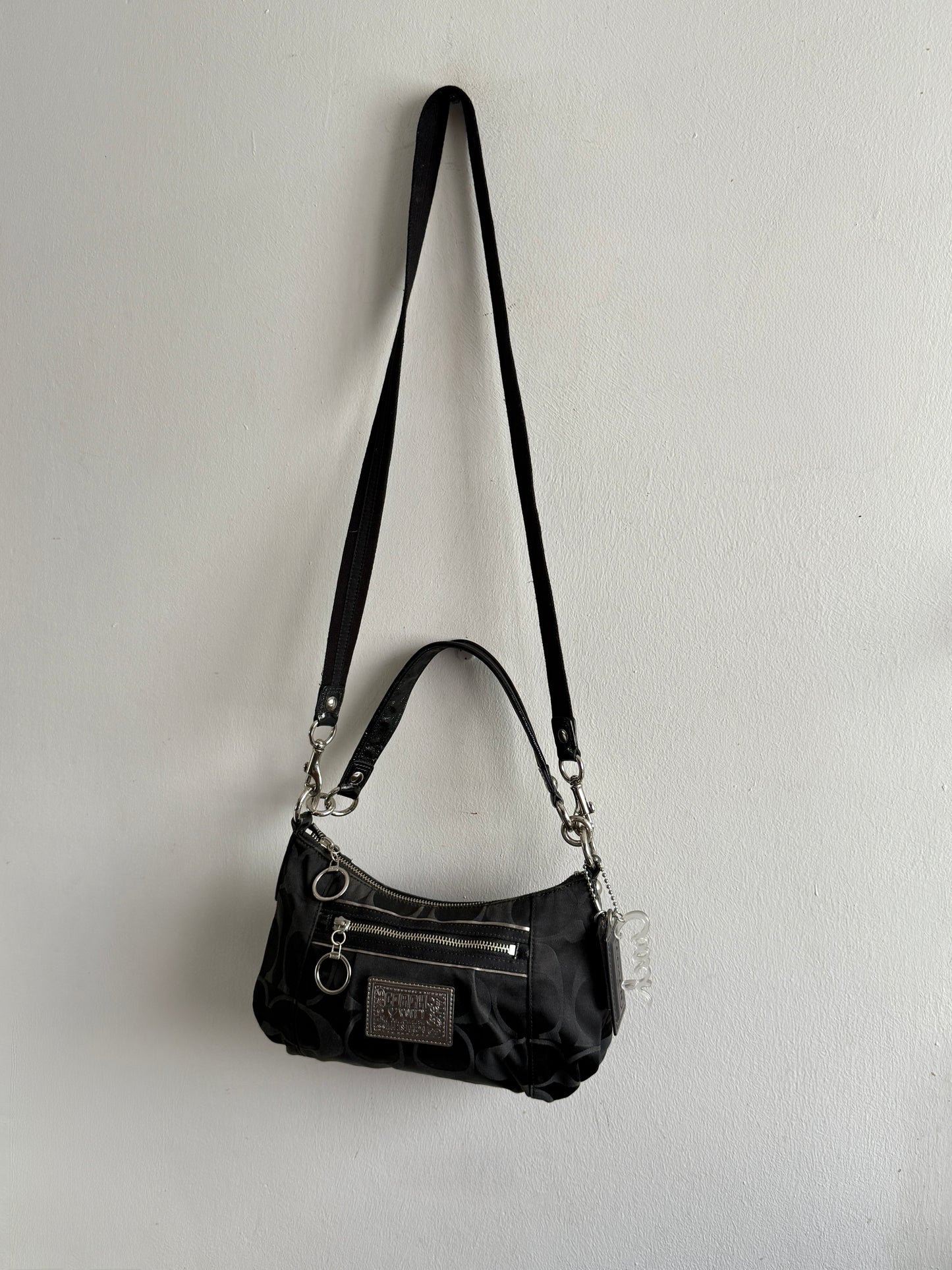 Rare Coach Poppy Signature Shoulder Bag