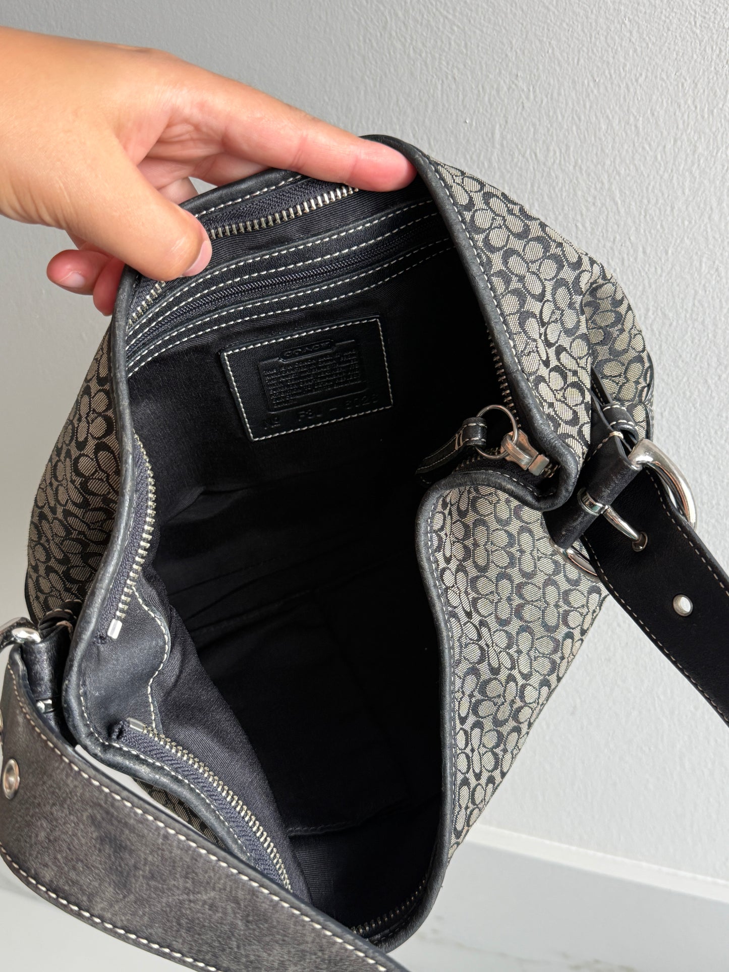 Coach Soho Signature Hobo Shoulder Bag