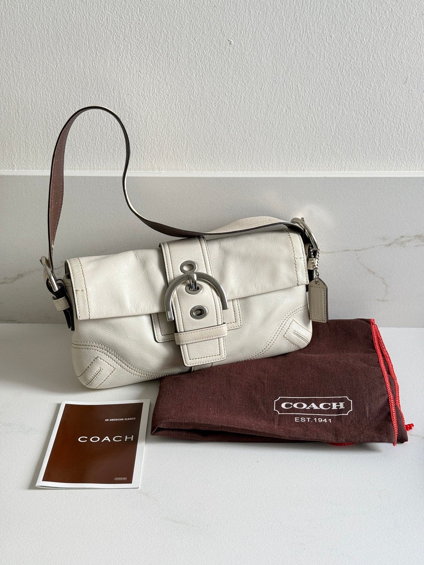 Super Rare Coach Soho Leather Shoulder Bag