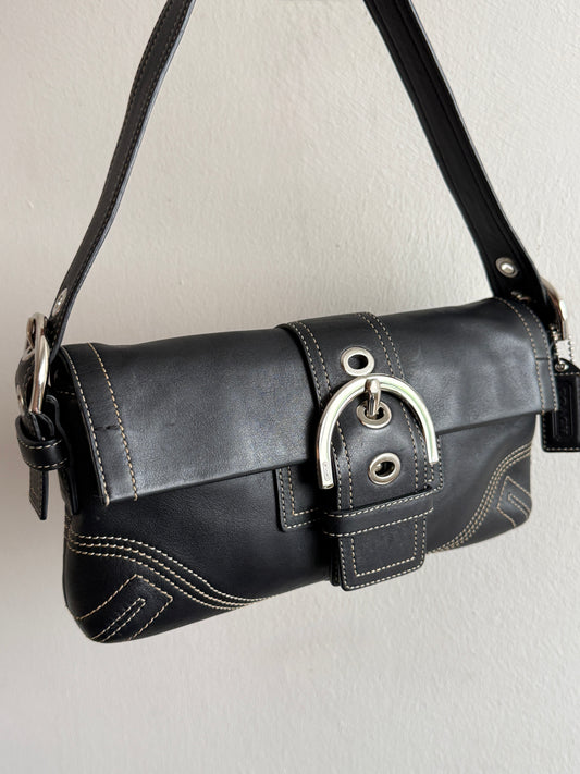 Rare Coach Soho Leather Shoulder Bag