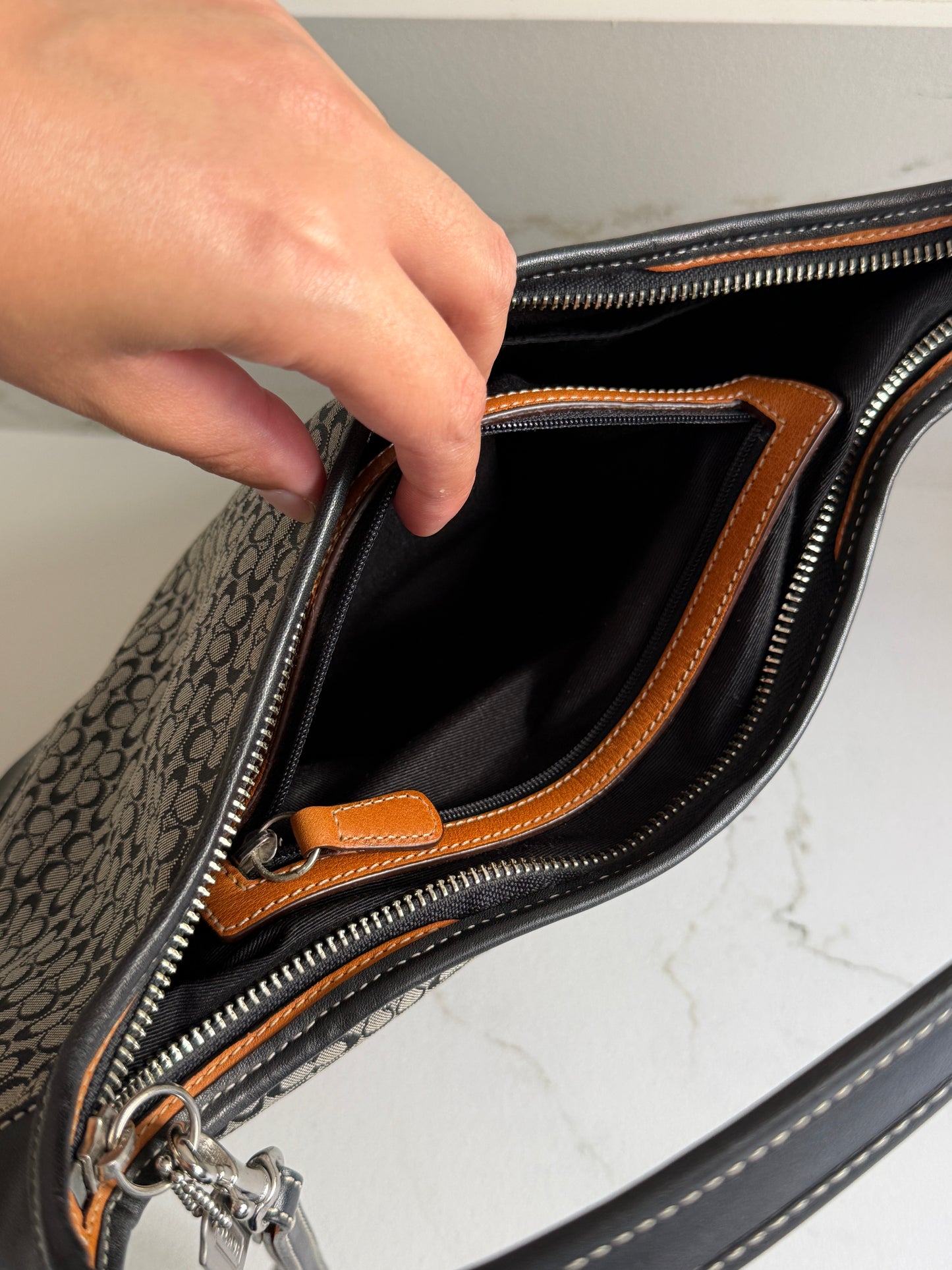 Coach Soho Hobo Signature Shoulder Bag