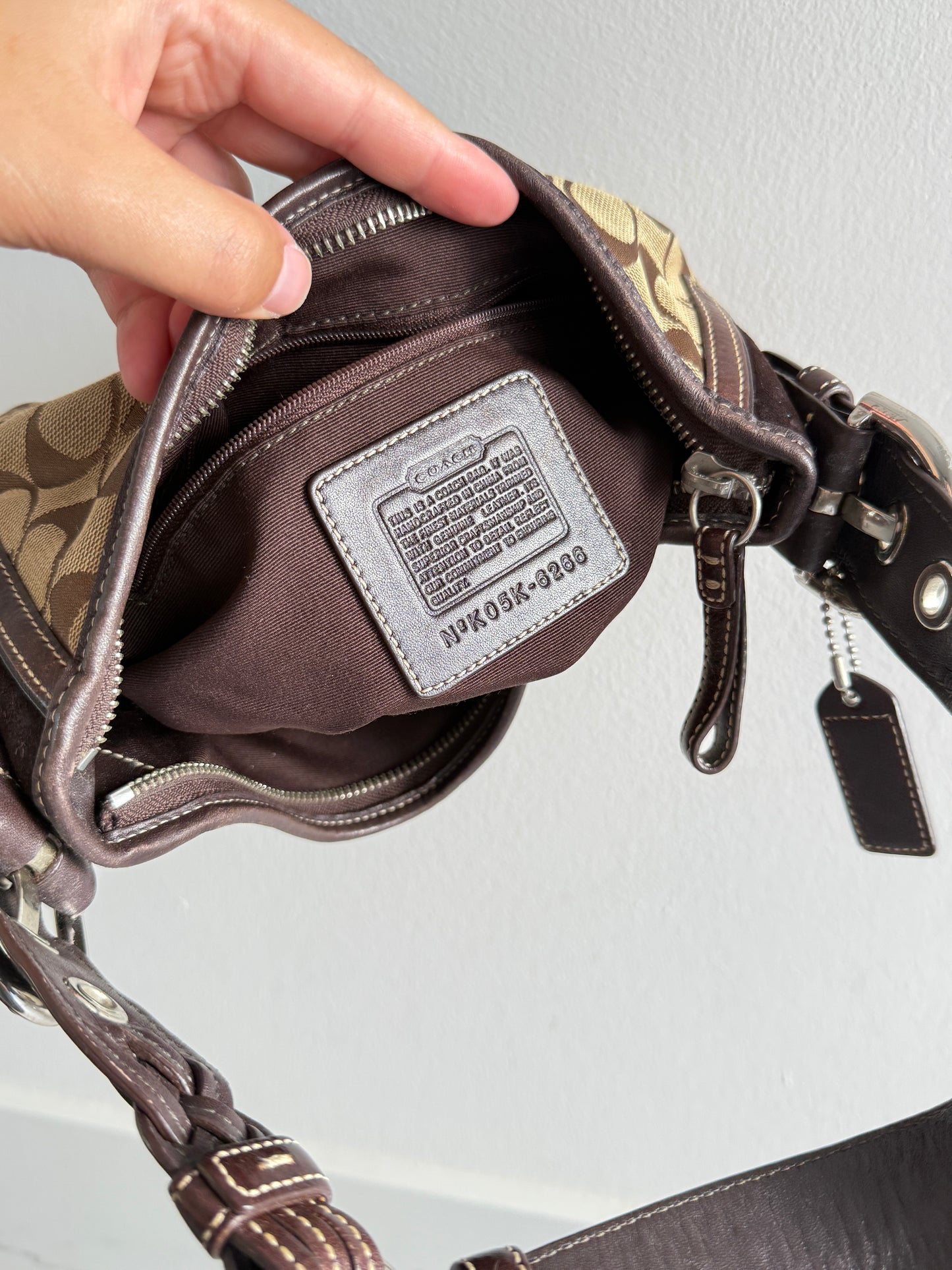 Rare Coach Soho Signature Mini Bag
