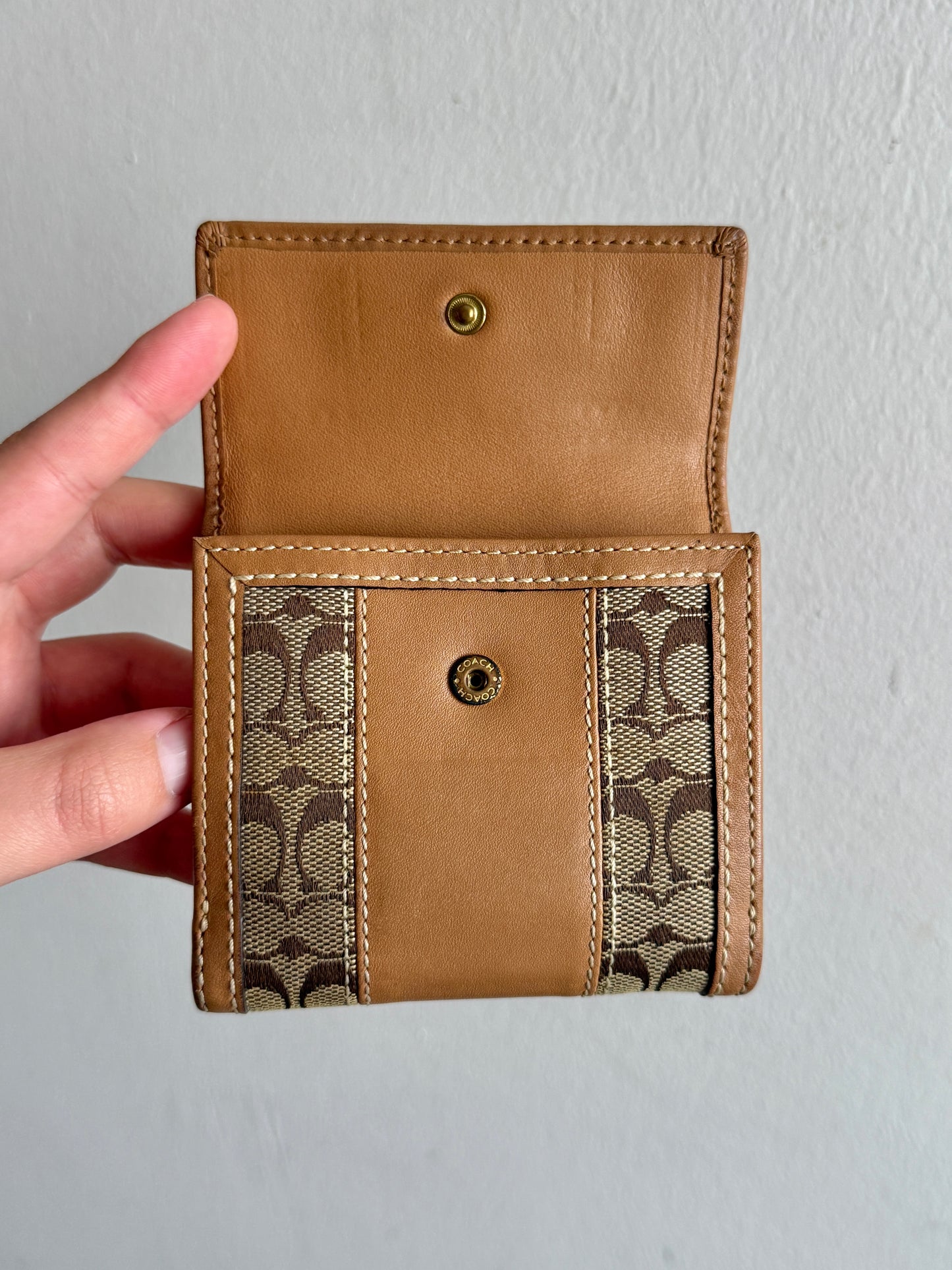 Rare Coach Signature Wallet