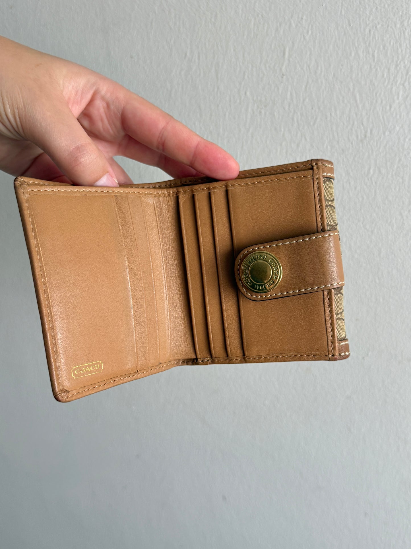 Rare Coach Signature Wallet