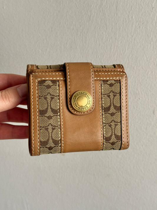Rare Coach Signature Wallet