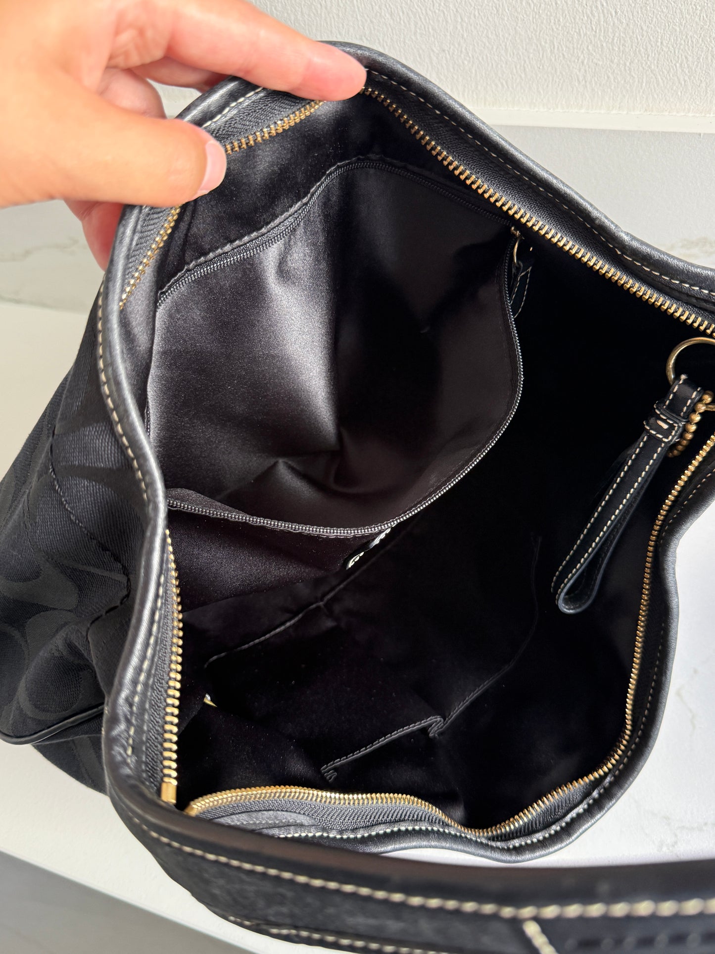 Coach Ergo Signature Hobo Shoulder Bag