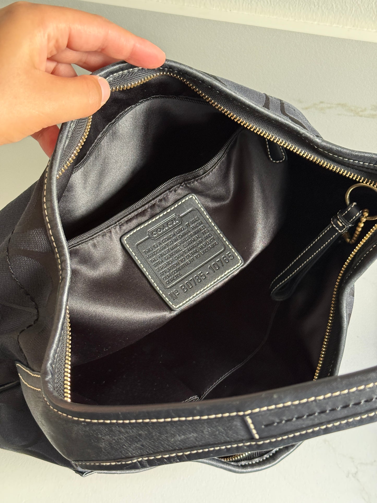 Coach Ergo Signature Hobo Shoulder Bag