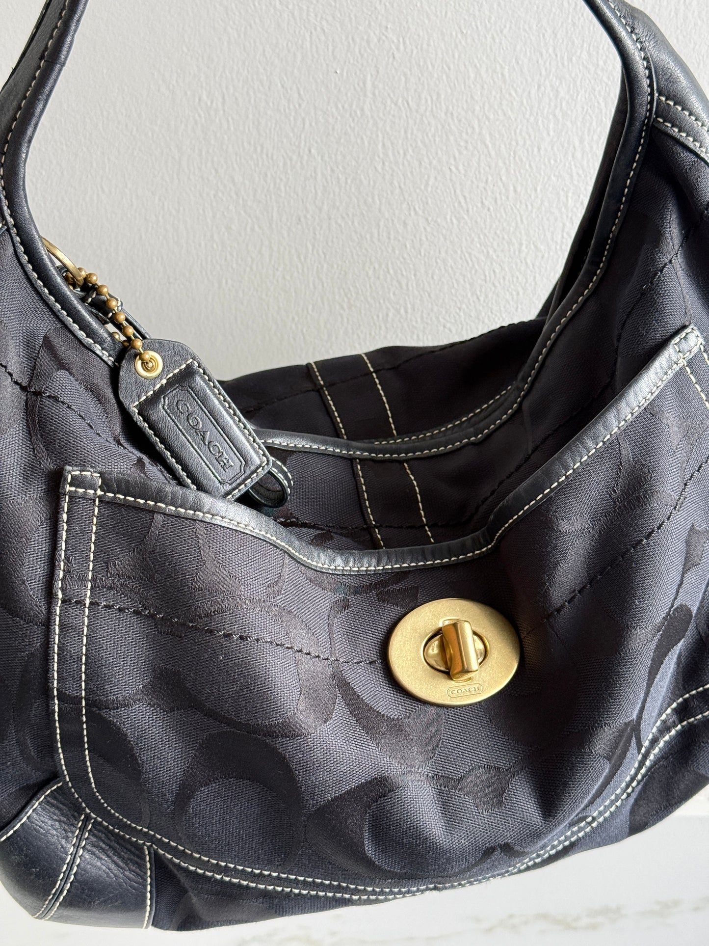 Coach Ergo Signature Hobo Shoulder Bag