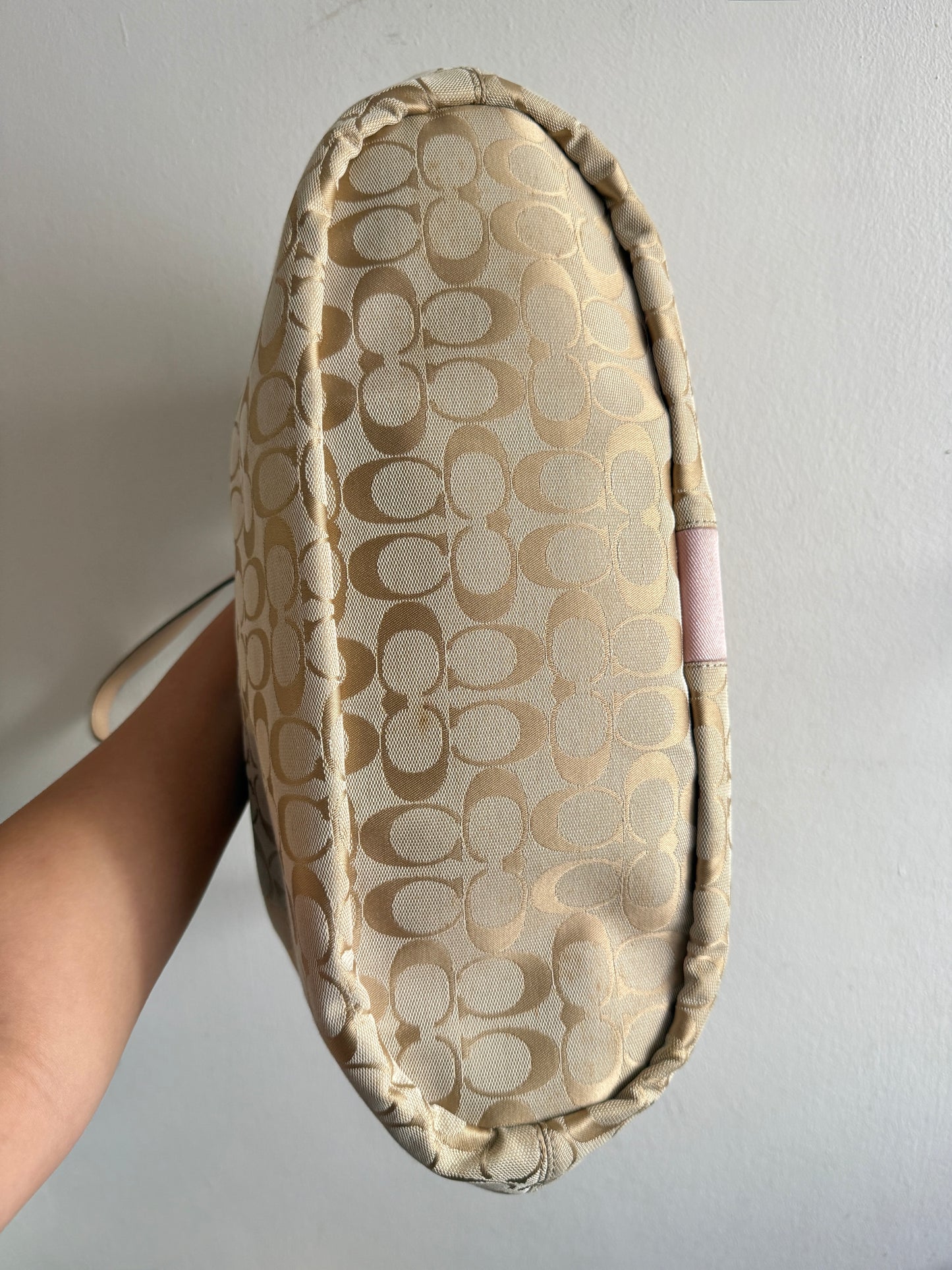 Coach Devin Signature Tote Shoulder Bag