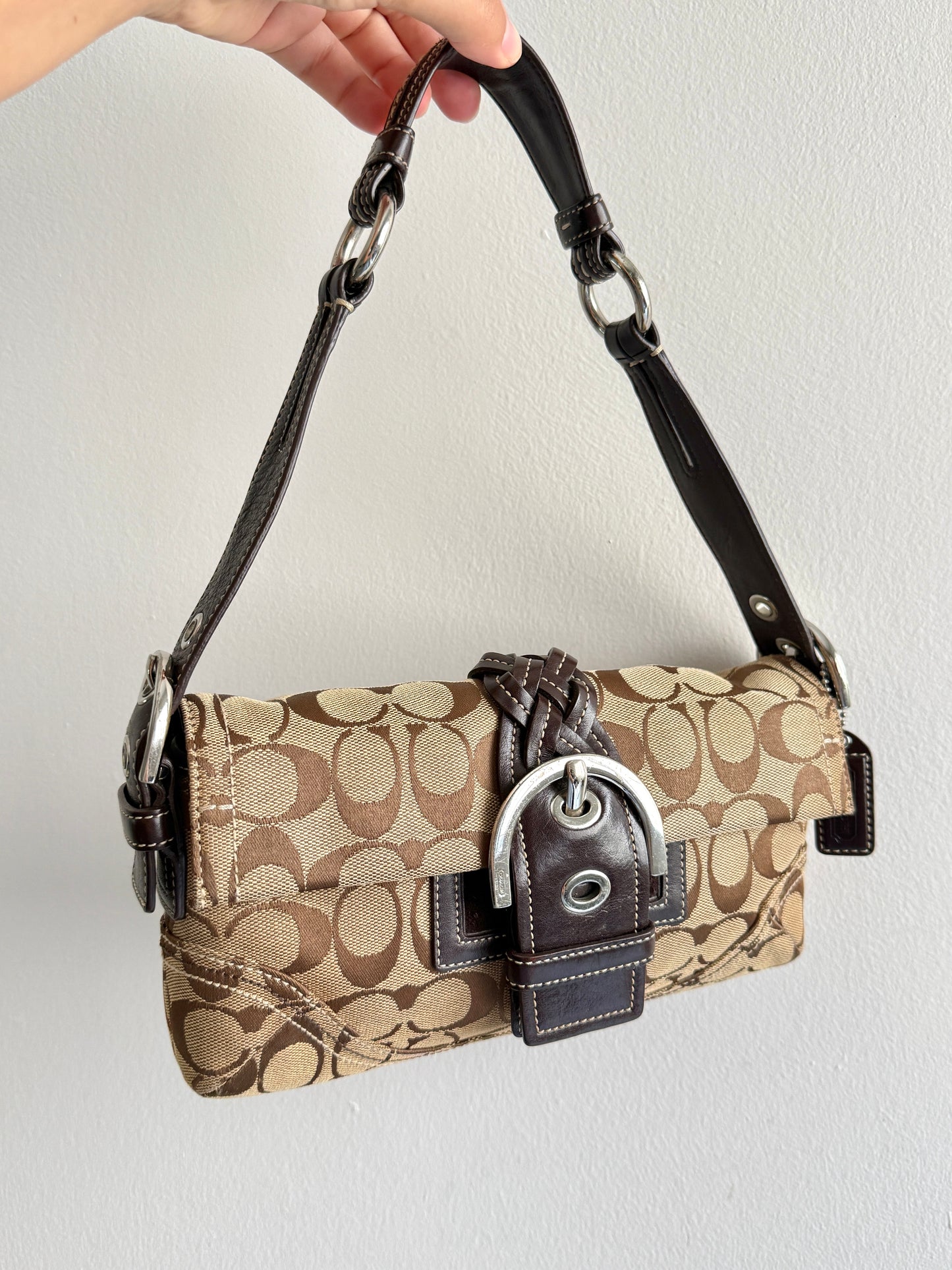 Super Rare Coach Soho Signature Shoulder Bag