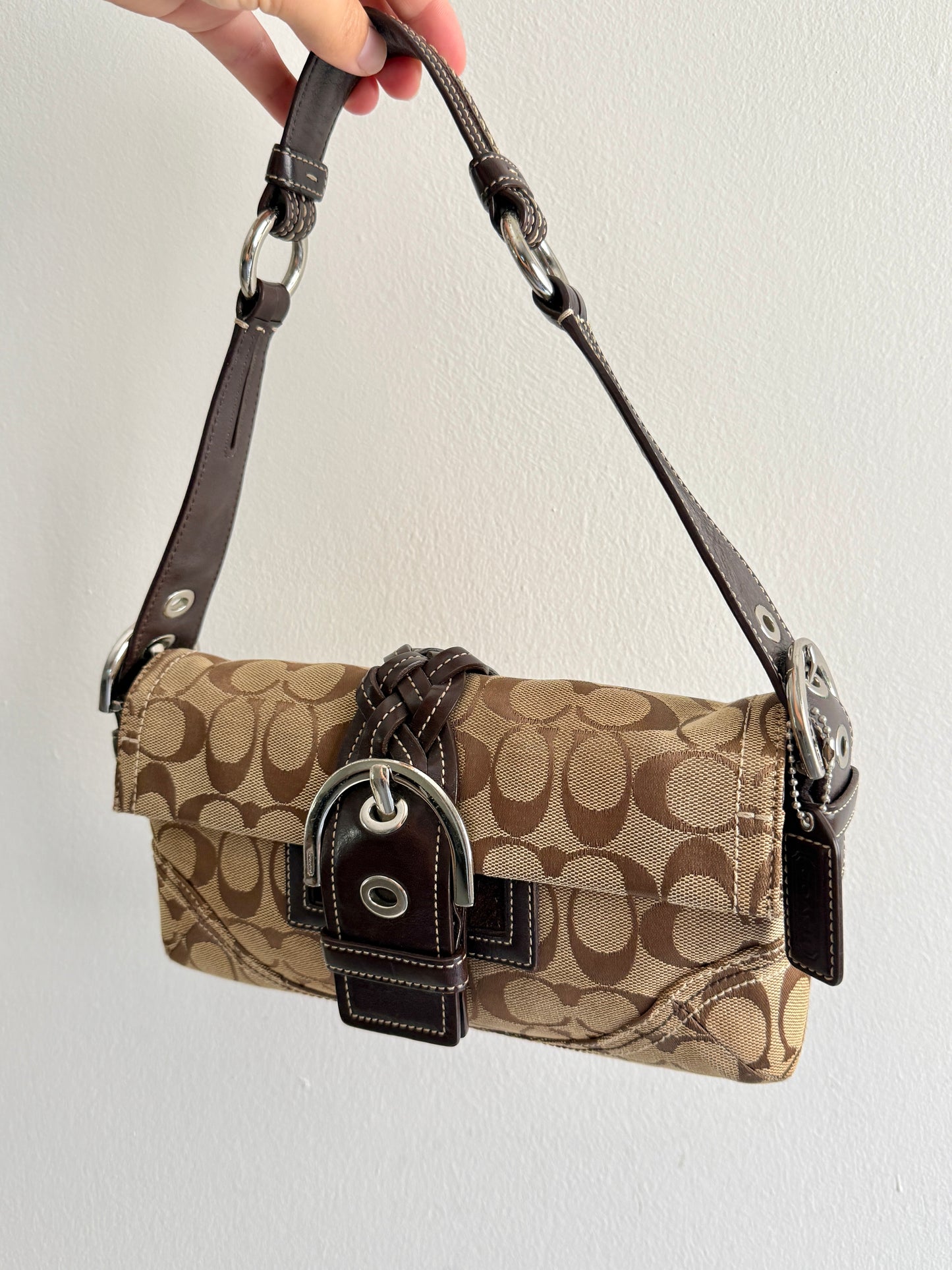 Super Rare Coach Soho Signature Shoulder Bag