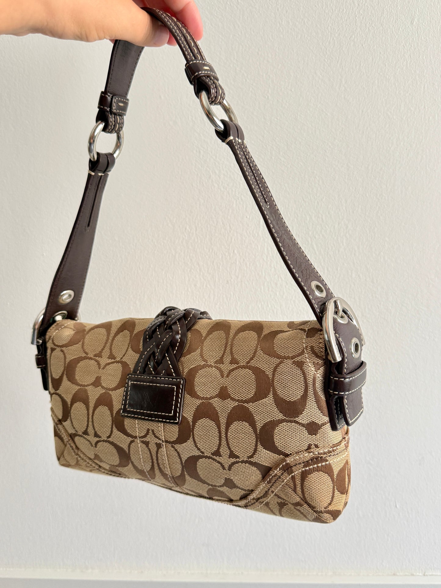 Super Rare Coach Soho Signature Shoulder Bag