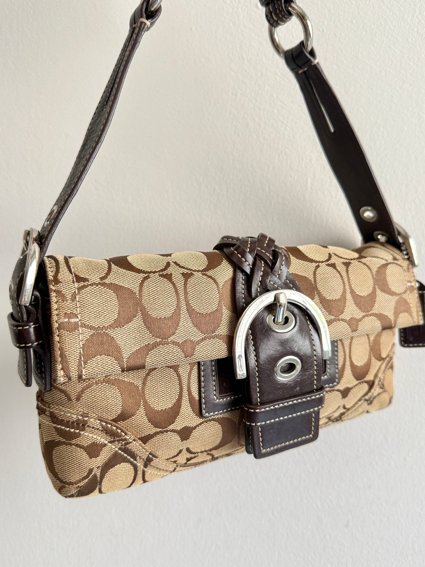 Super Rare Coach Soho Signature Shoulder Bag