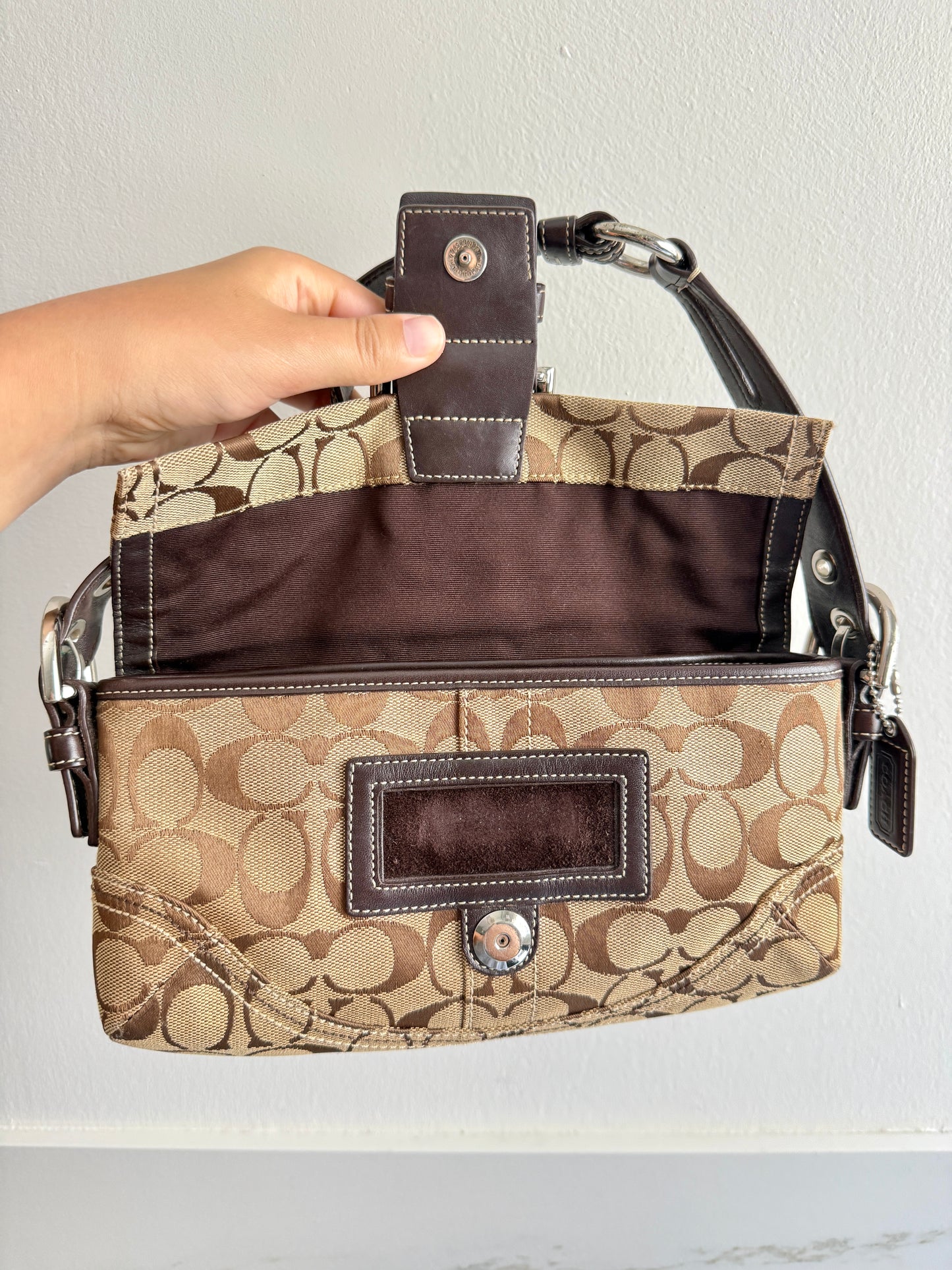 Super Rare Coach Soho Signature Shoulder Bag