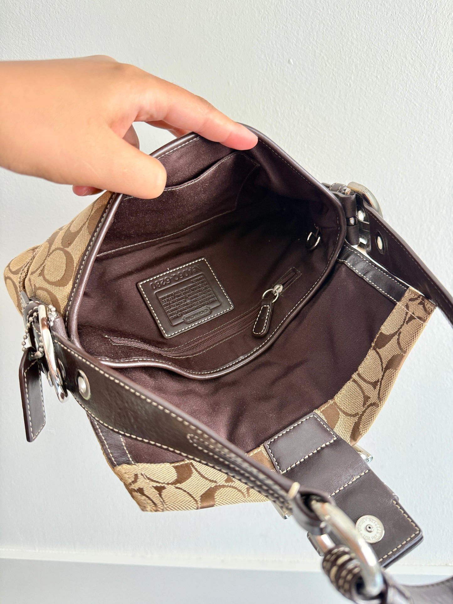 Super Rare Coach Soho Signature Shoulder Bag