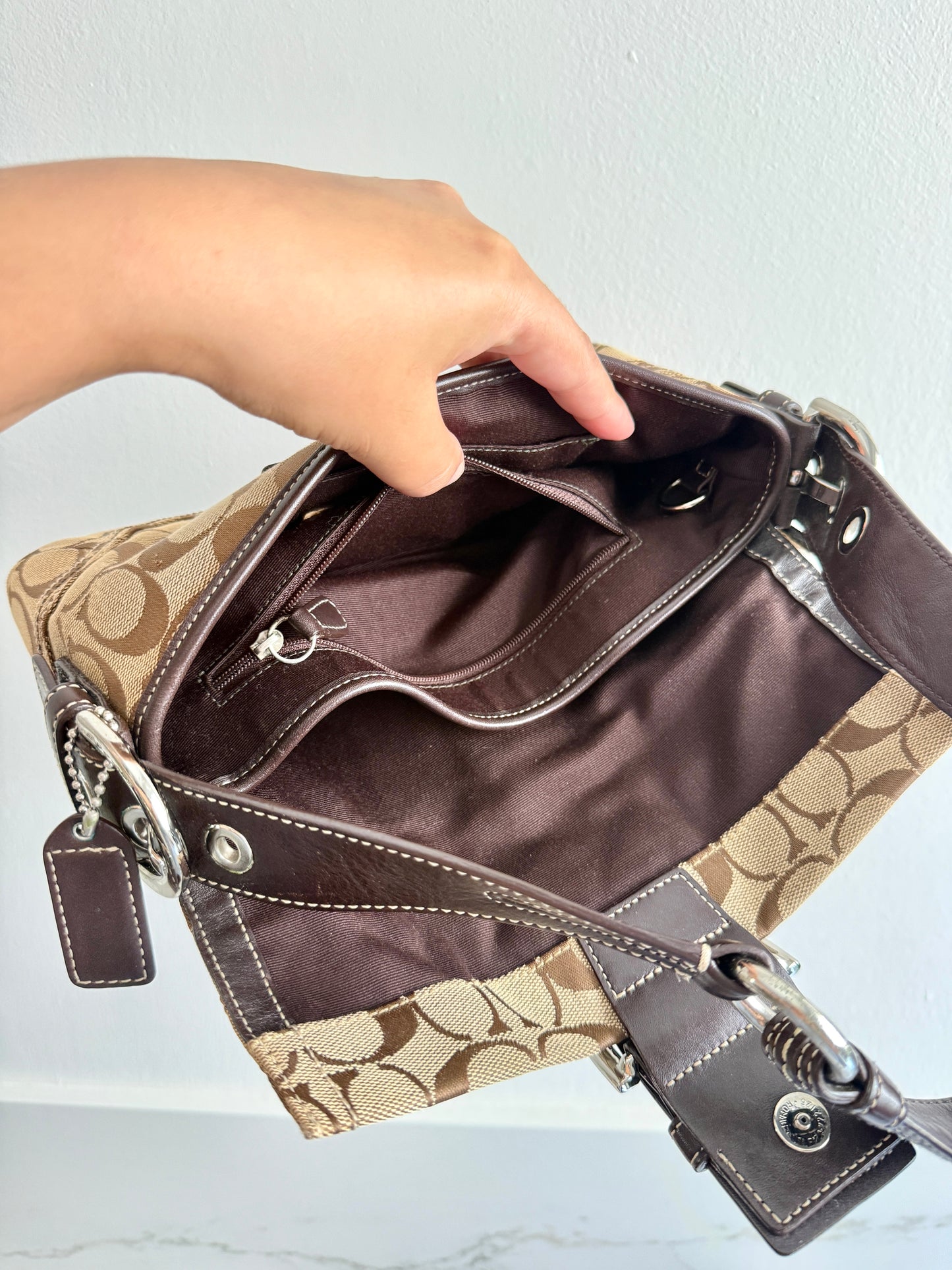 Super Rare Coach Soho Signature Shoulder Bag