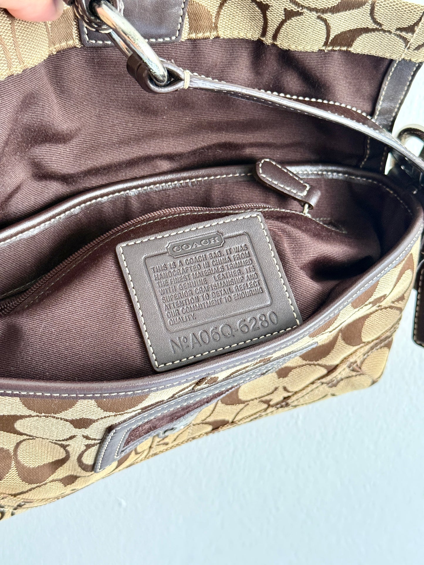 Super Rare Coach Soho Signature Shoulder Bag