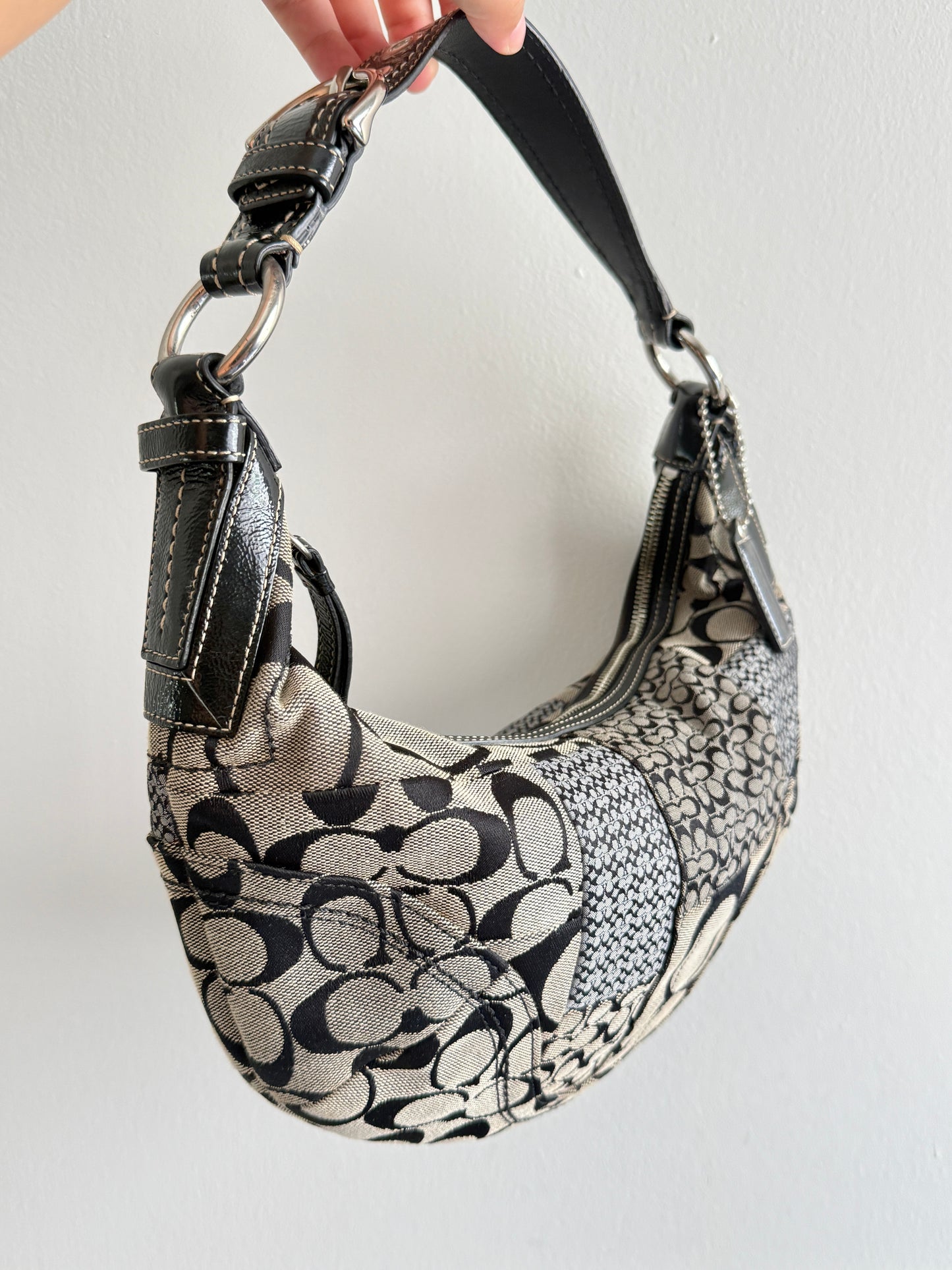 Super Rare Coach Soho Patchwork Signature Shoulder Bag