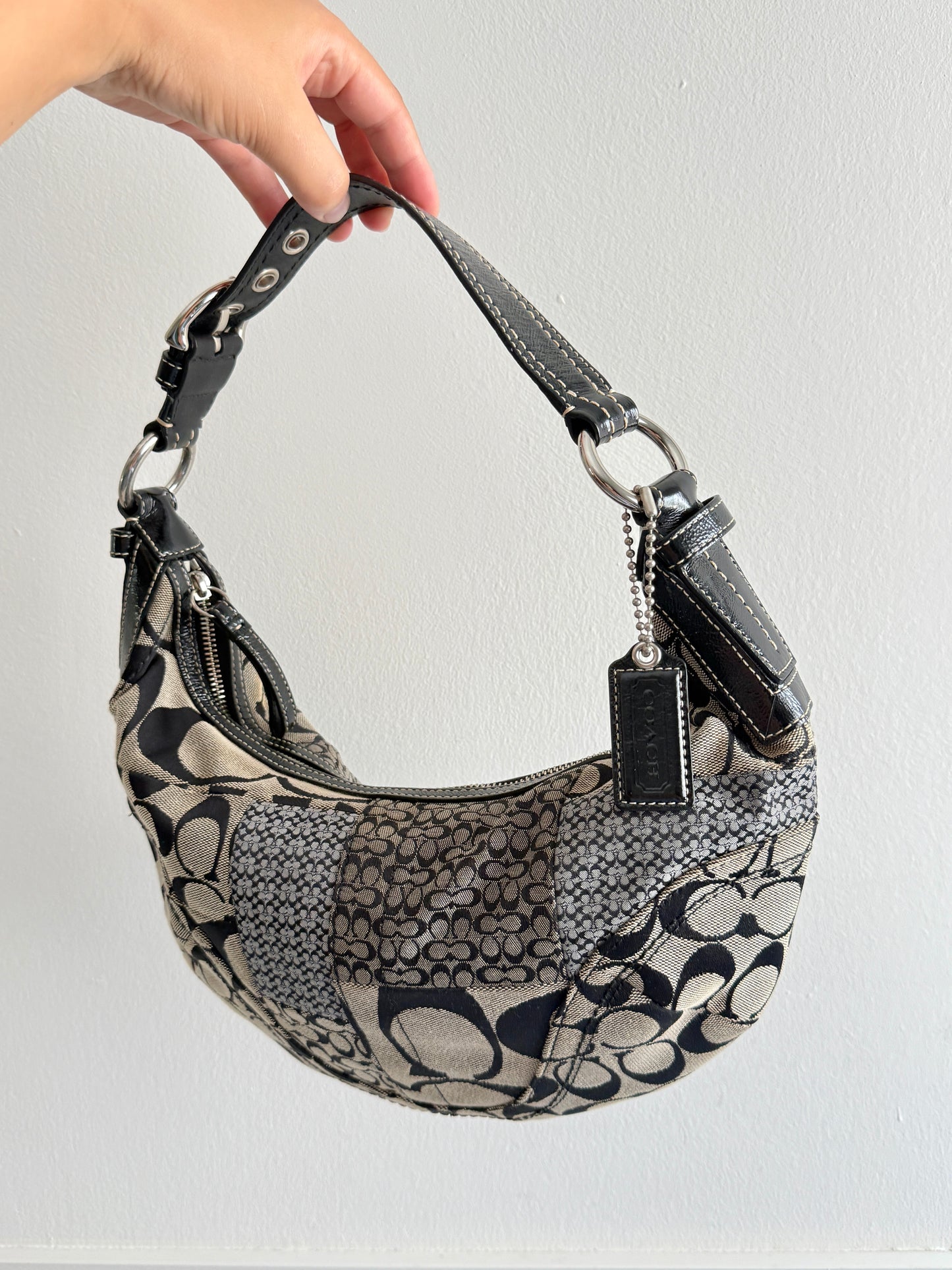 Super Rare Coach Soho Patchwork Signature Shoulder Bag