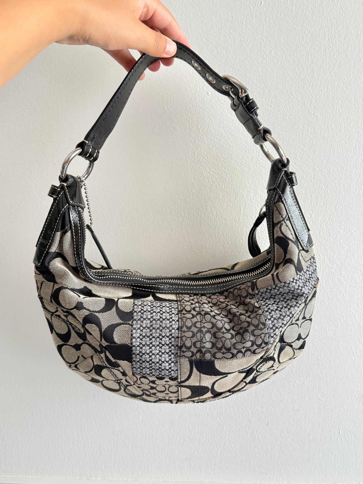 Super Rare Coach Soho Patchwork Signature Shoulder Bag