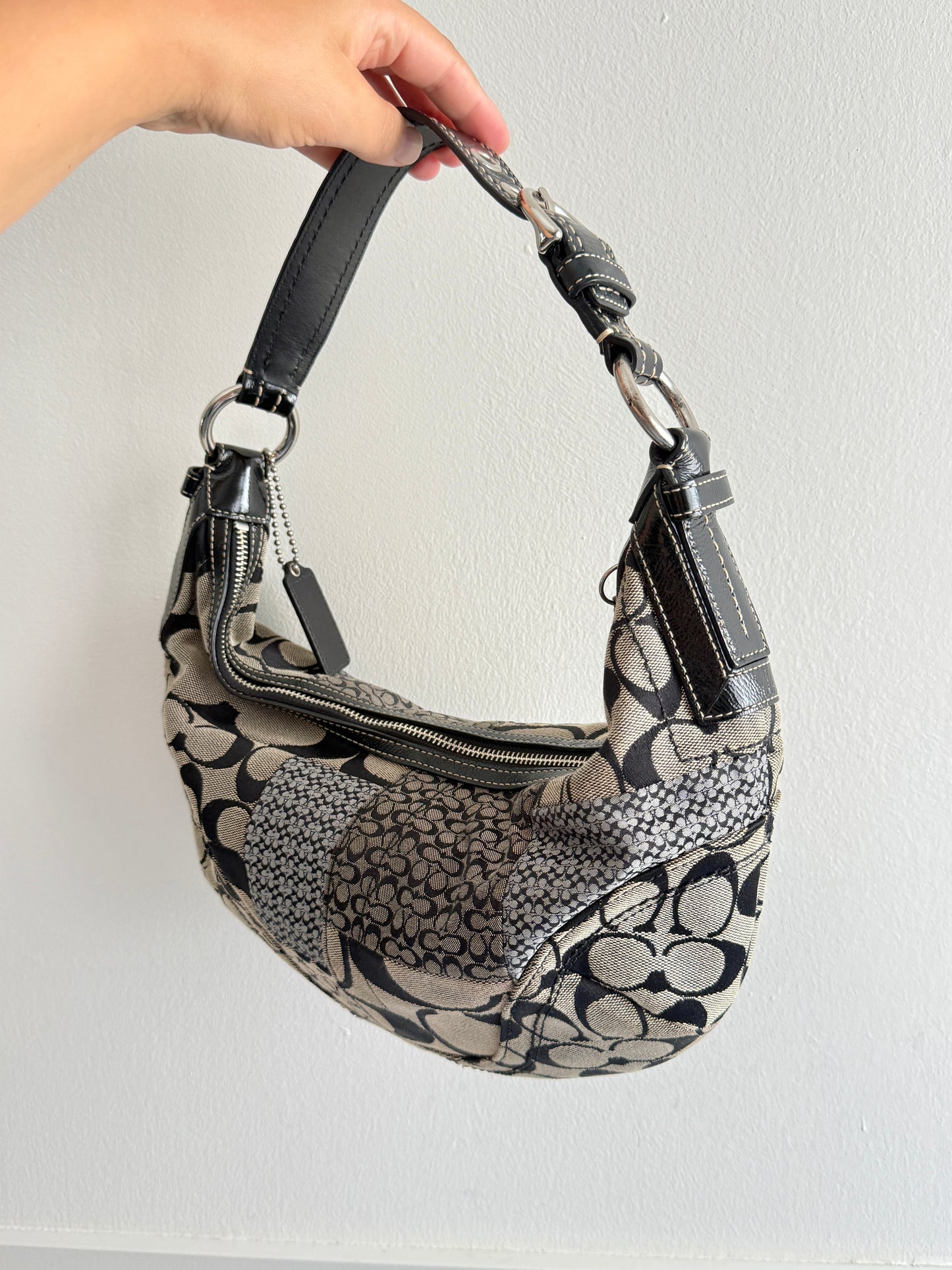 Super Rare Coach Soho Patchwork Signature Shoulder Bag
